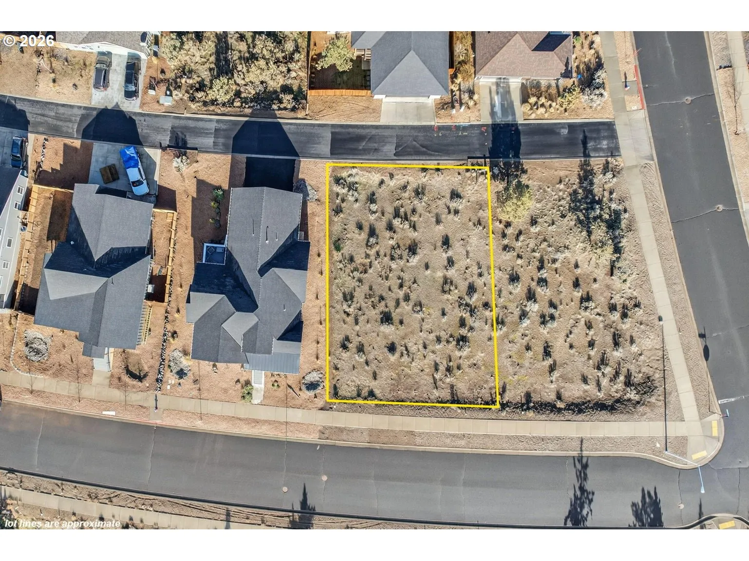 Approximate Property Lines-Aerial