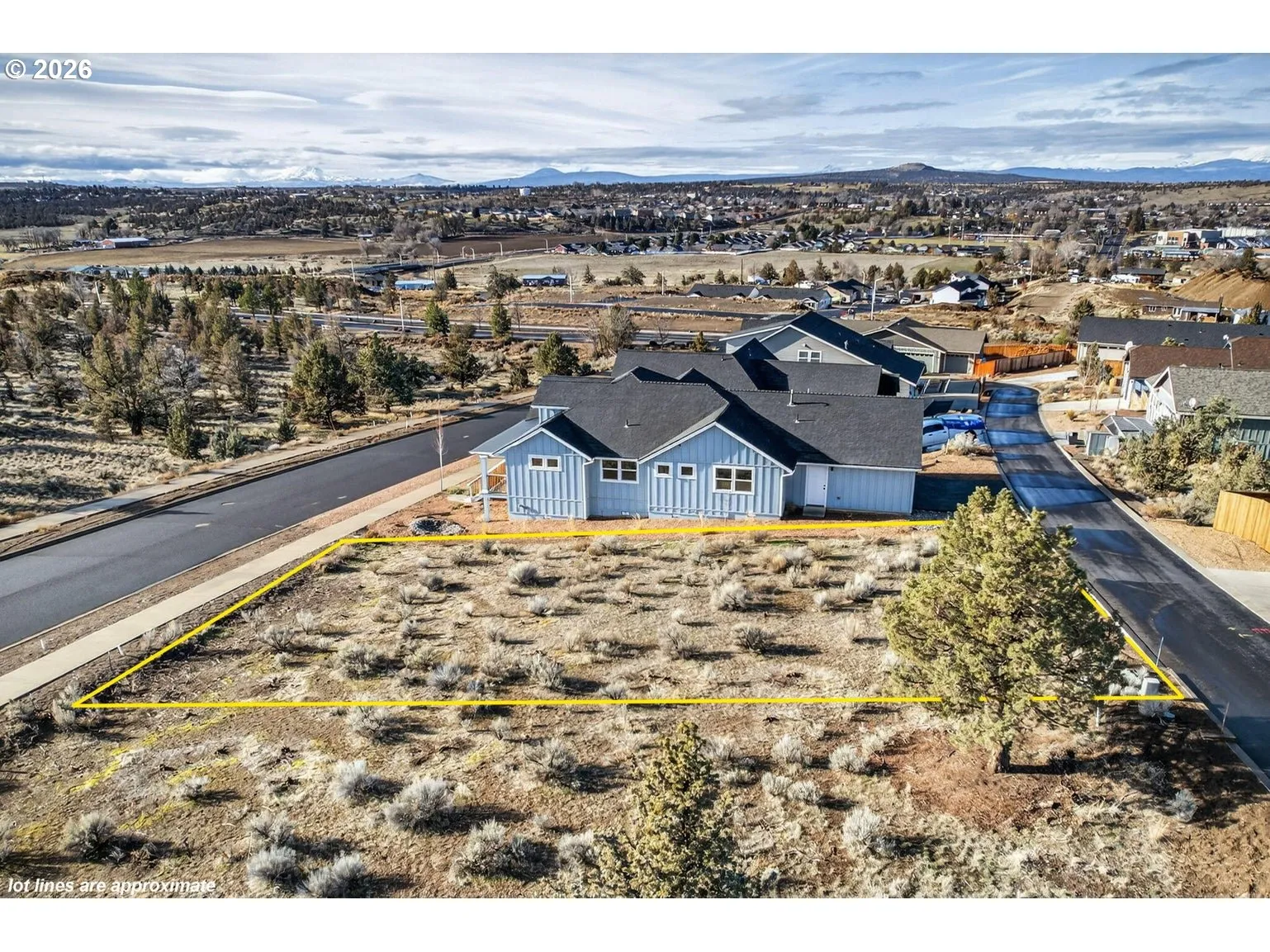 Approximate Property Lines-Aerial