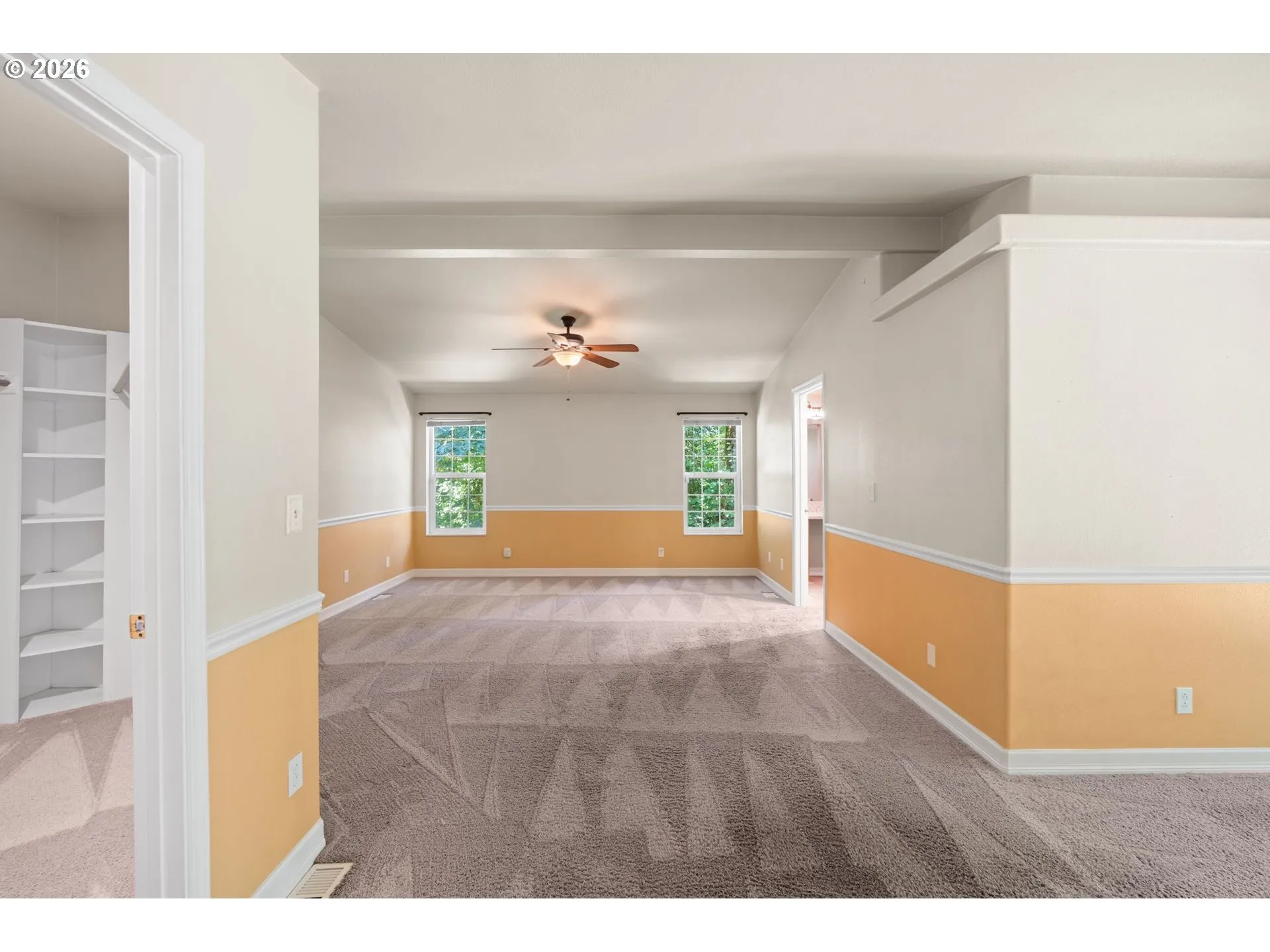 Bedroom, Owner's Suite-Ceiling Fan