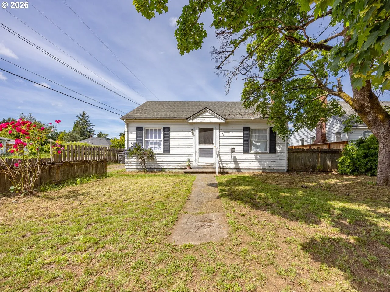 Front Yard-View From