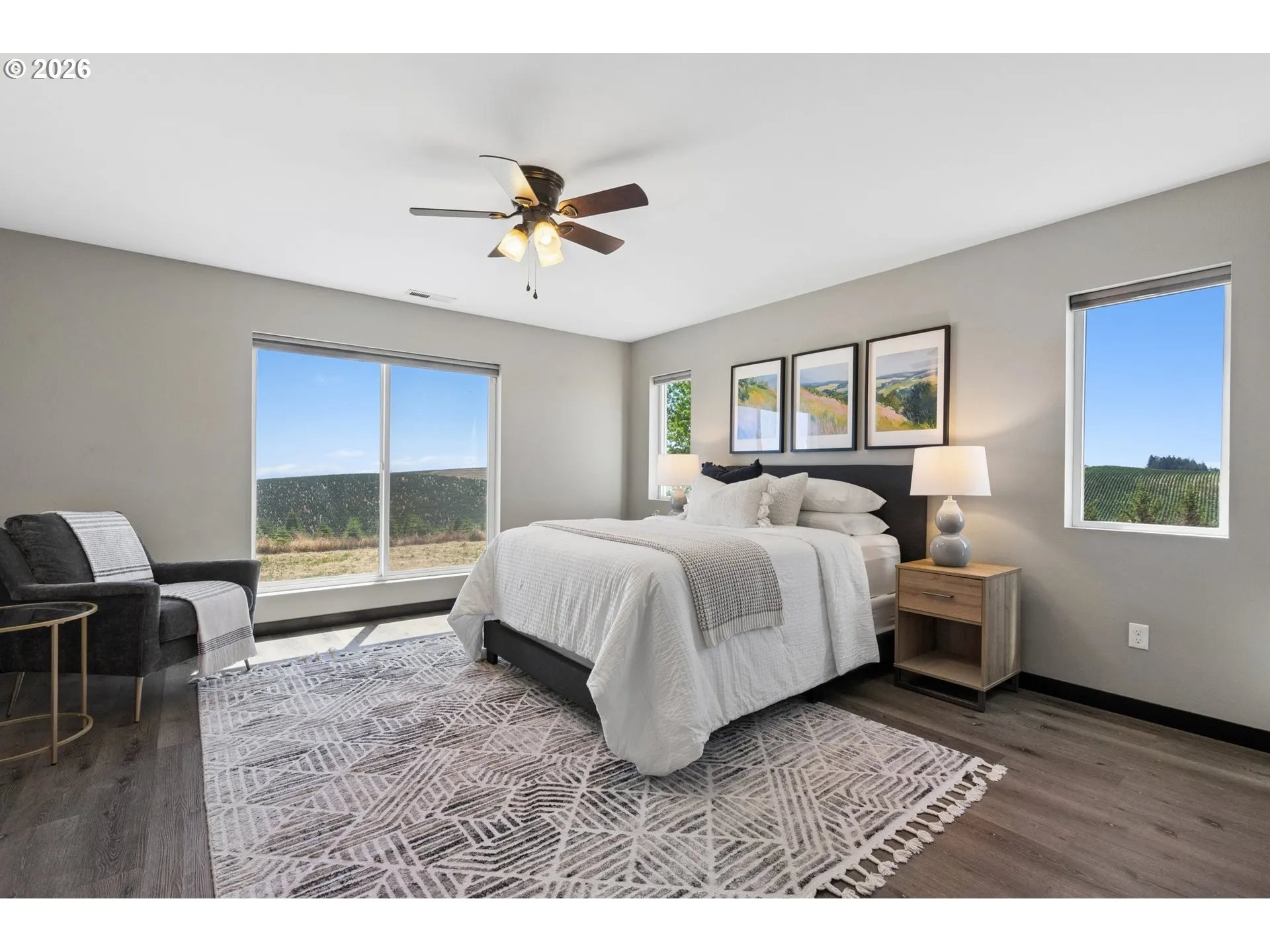 Primary Bedroom-Ceiling Fan