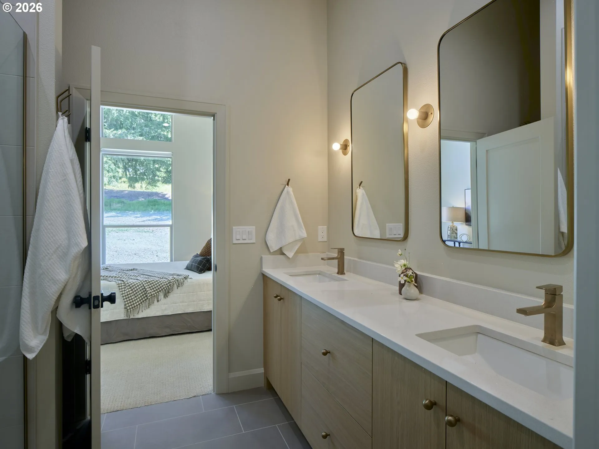 Primary Bedroom-Attached Bathroom