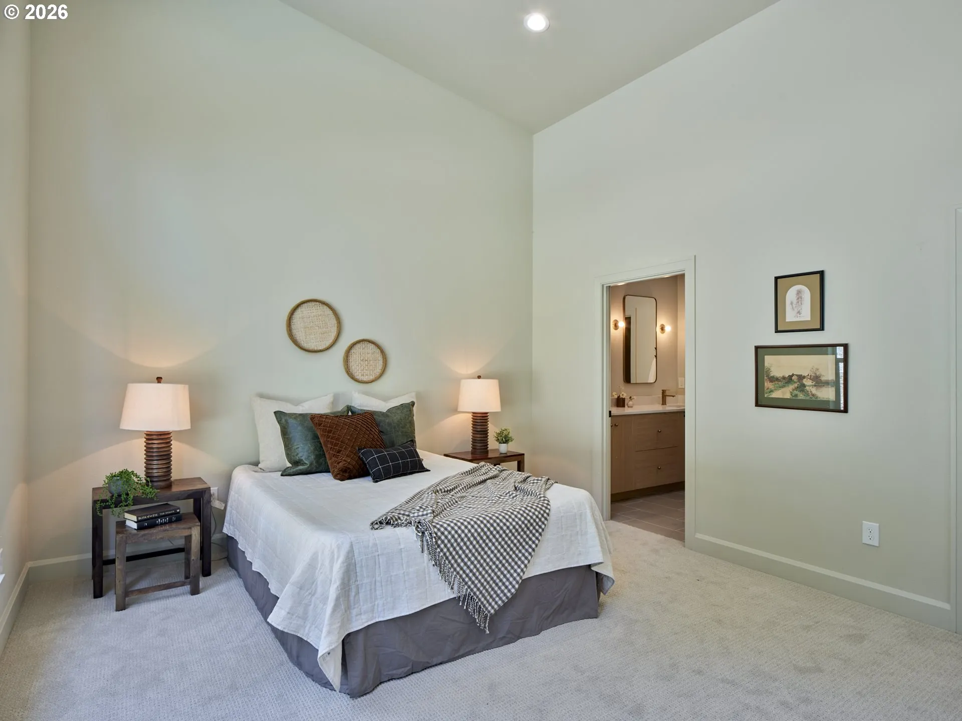 Primary Bedroom-Vaulted Ceilings