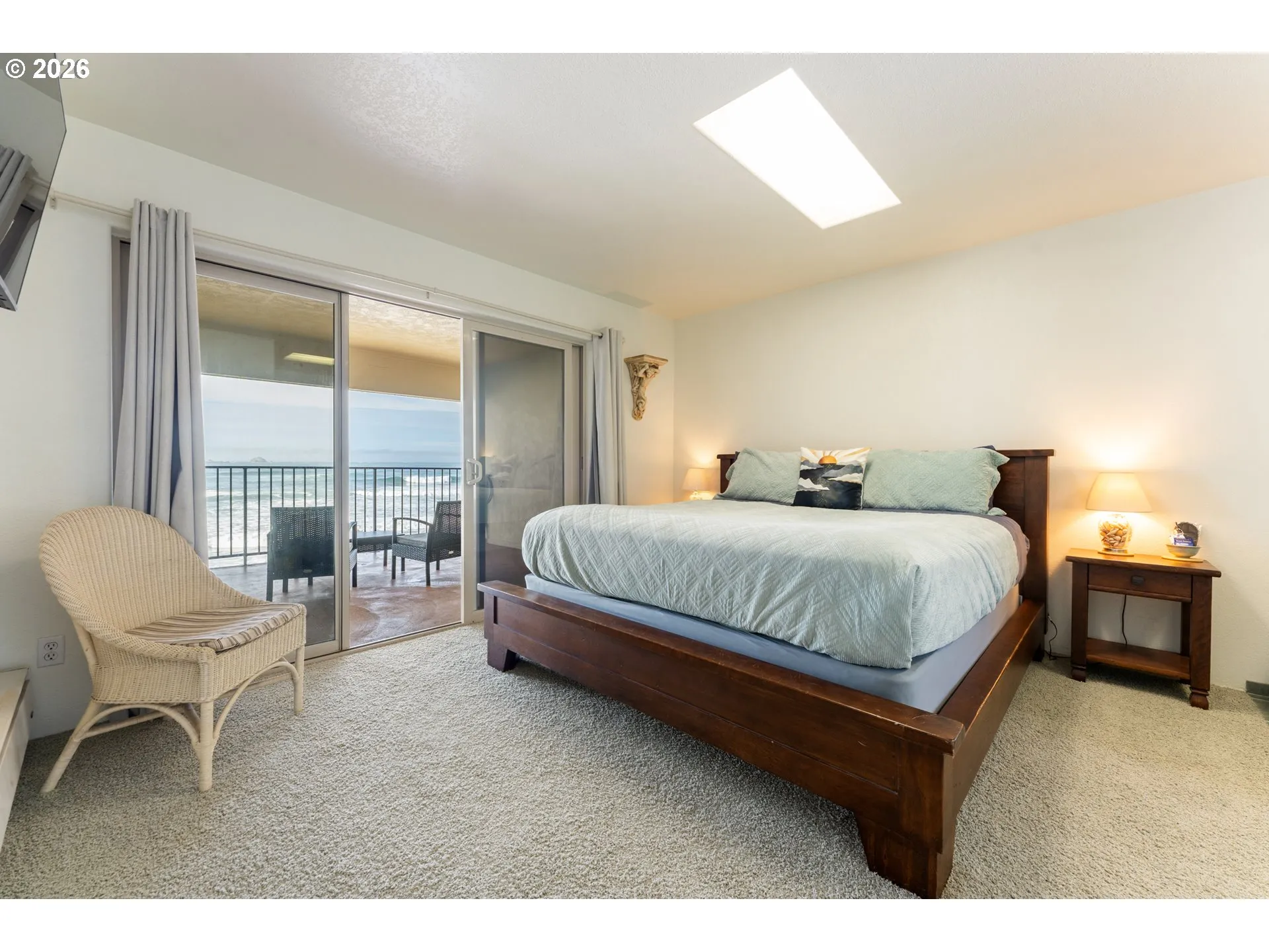 Bedroom, Owner's Suite-View From