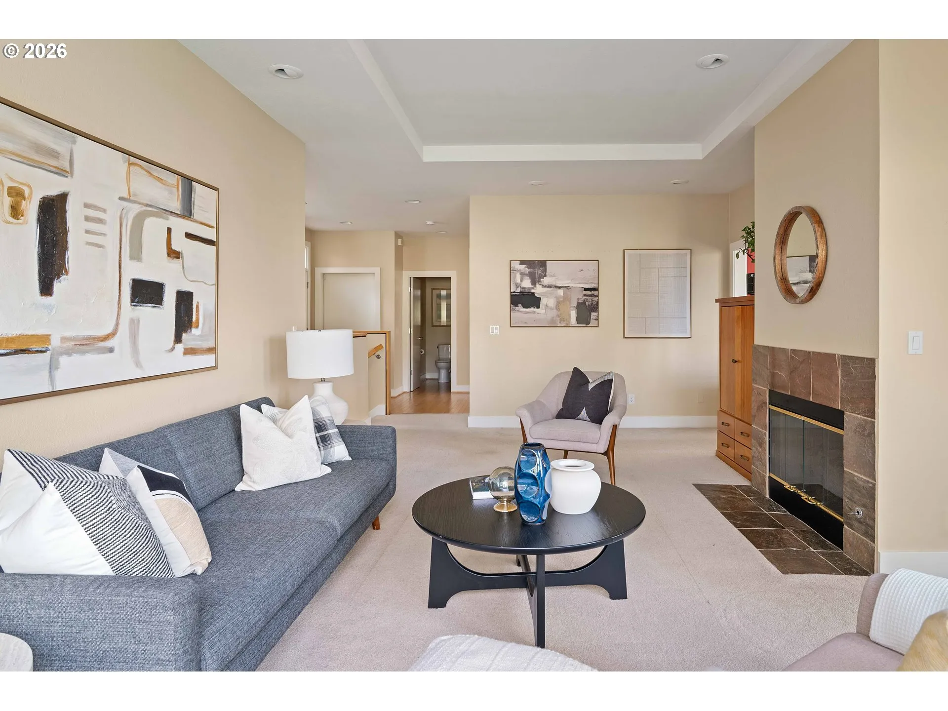 Living Room-View From