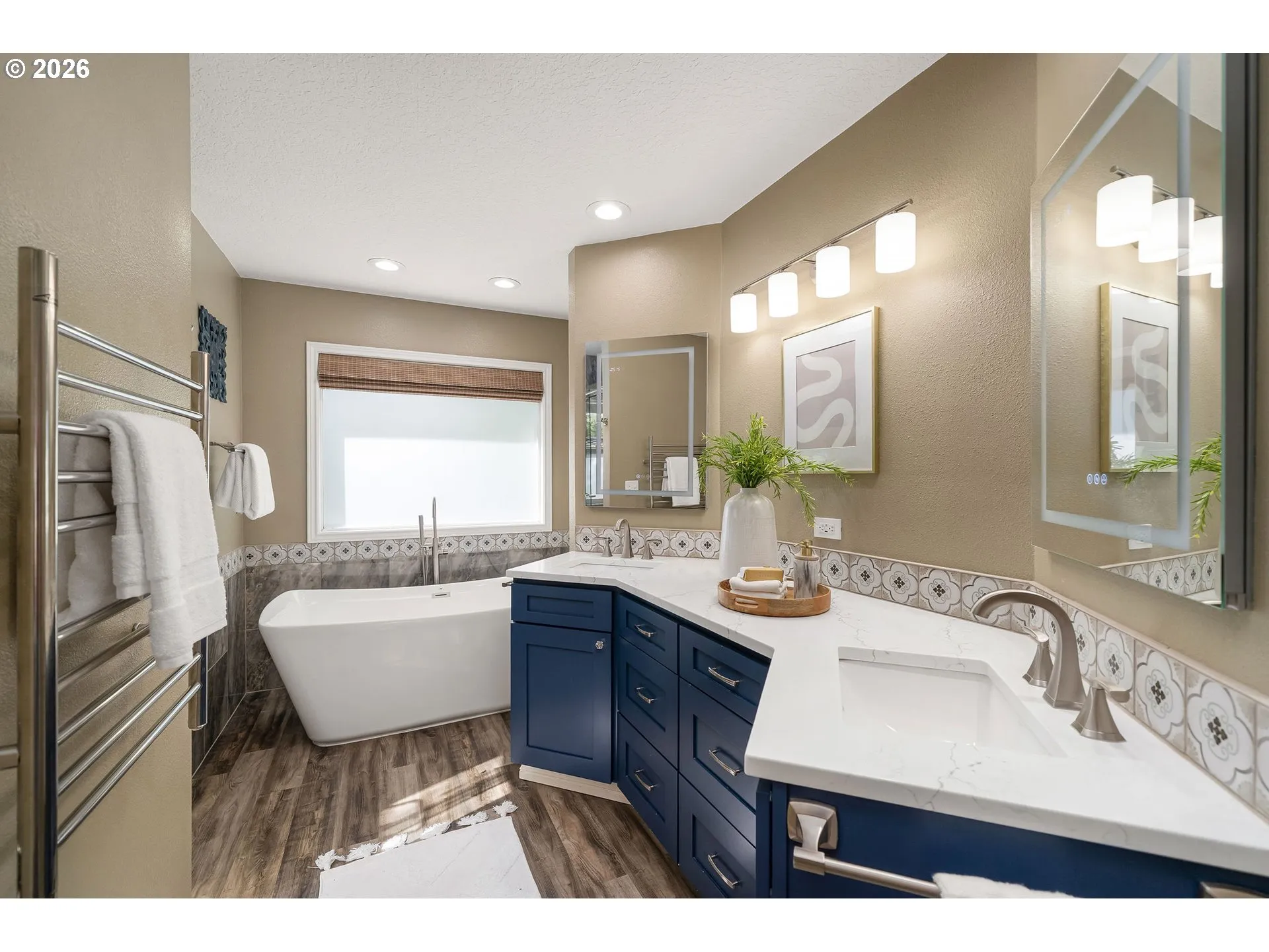 Attached Bathroom #1-Double Sinks