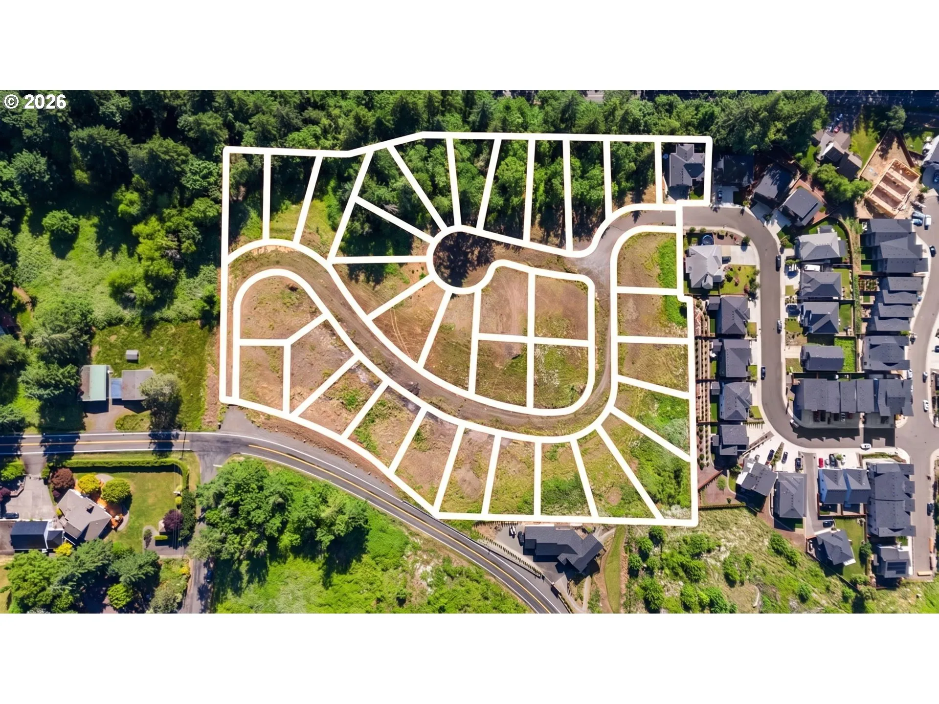 Approximate Property Lines-Aerial