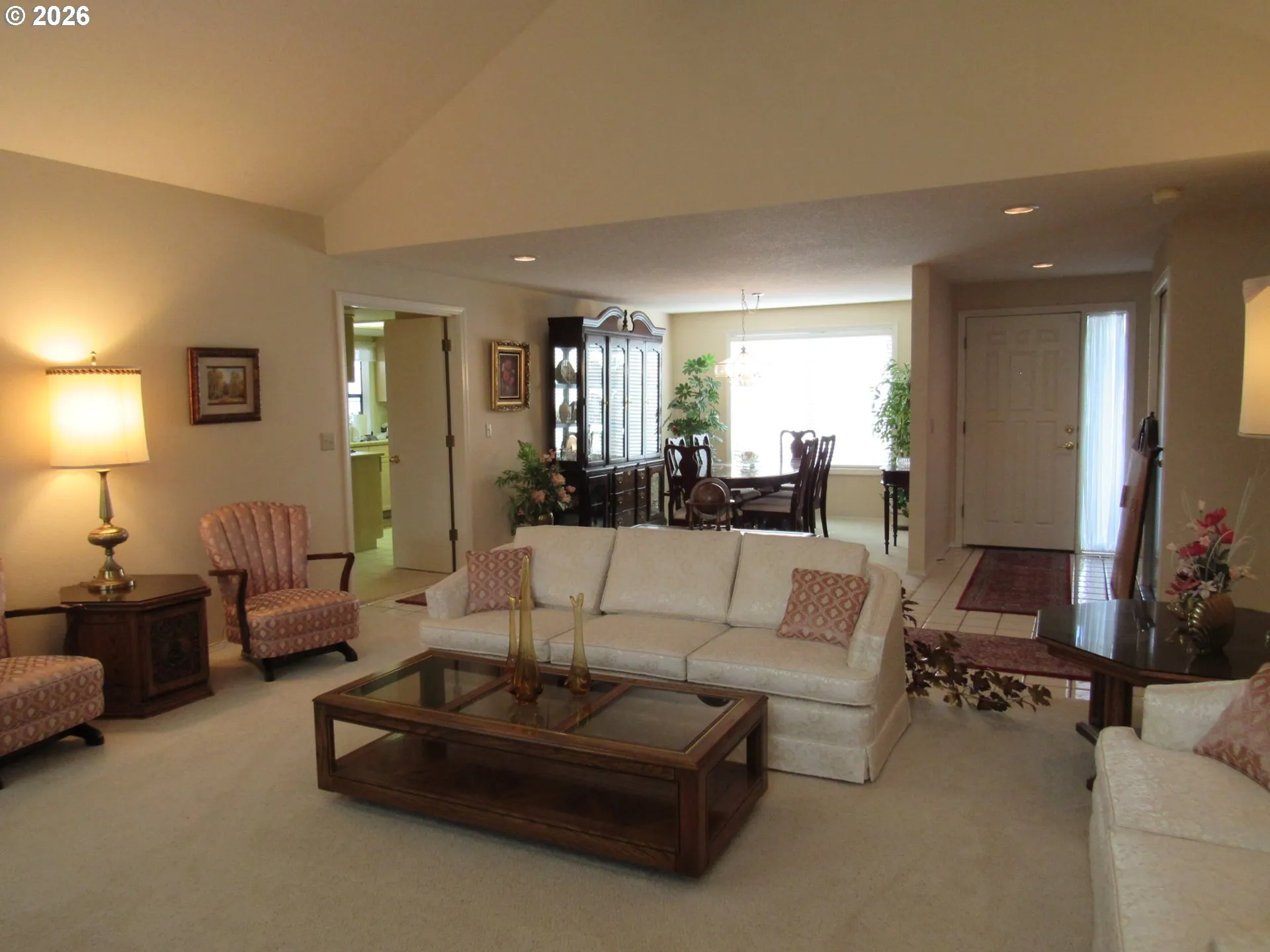 Living Room-View From