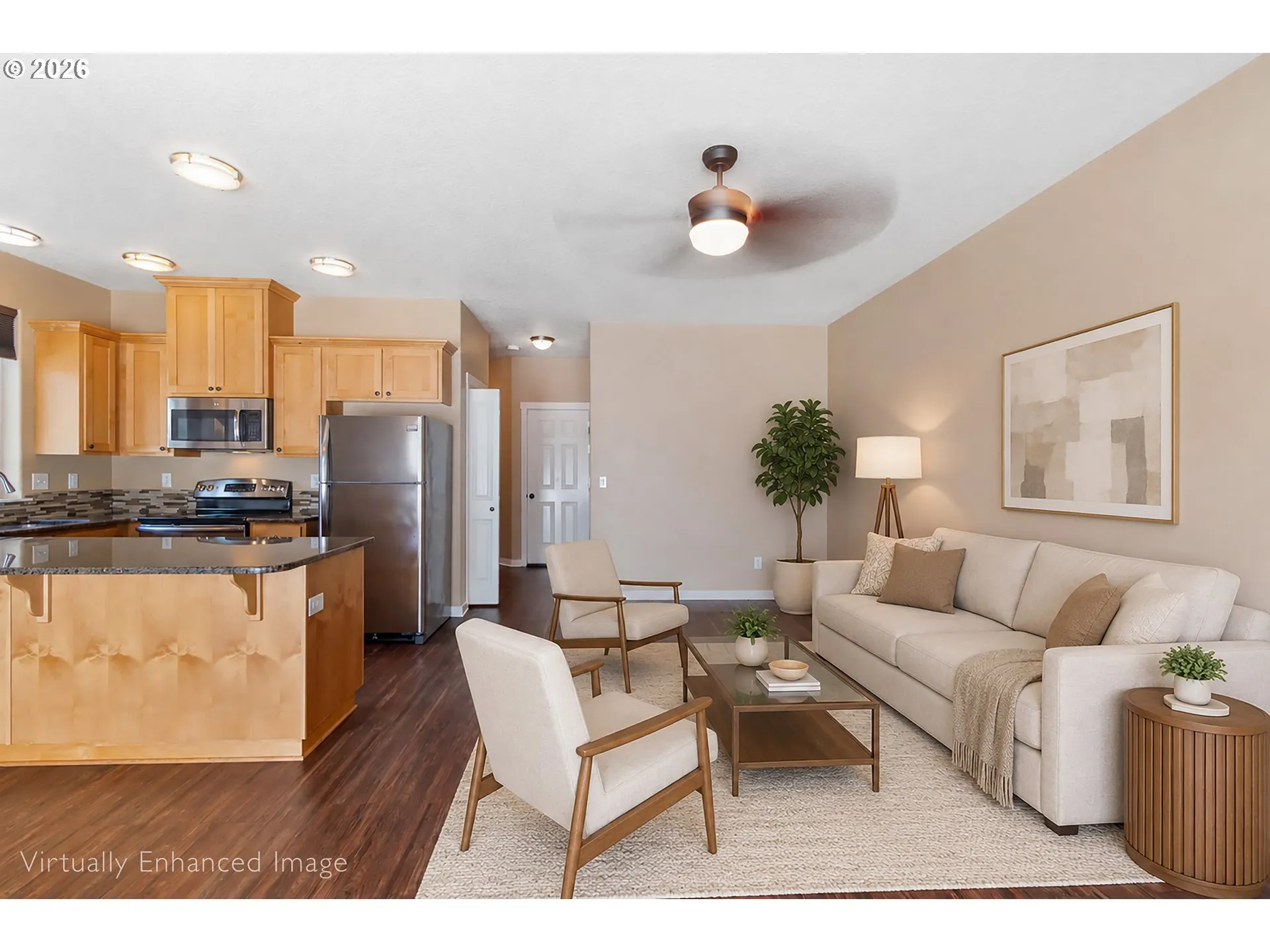 Living Room-Ceiling Fan