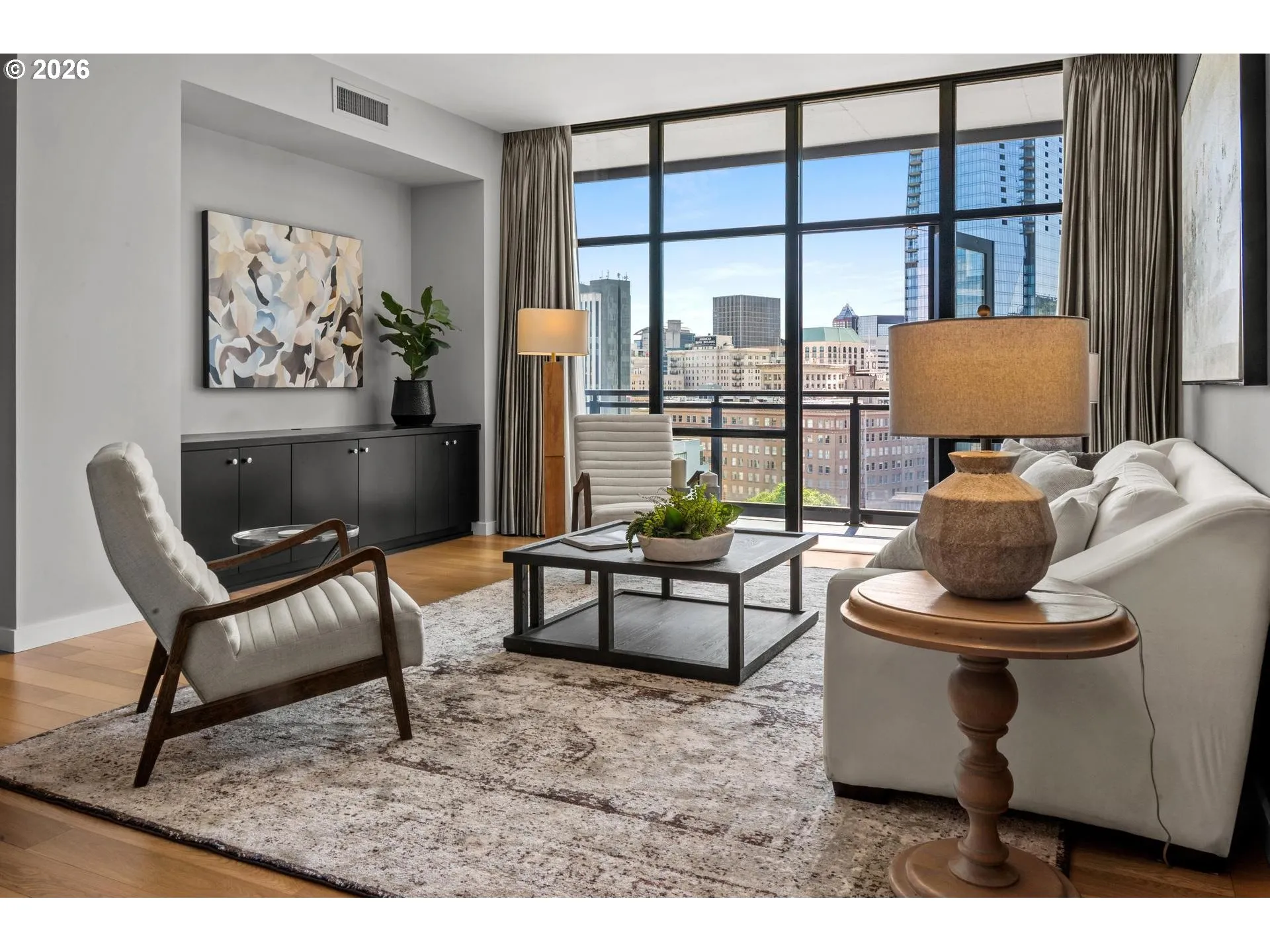 Living Room-View From