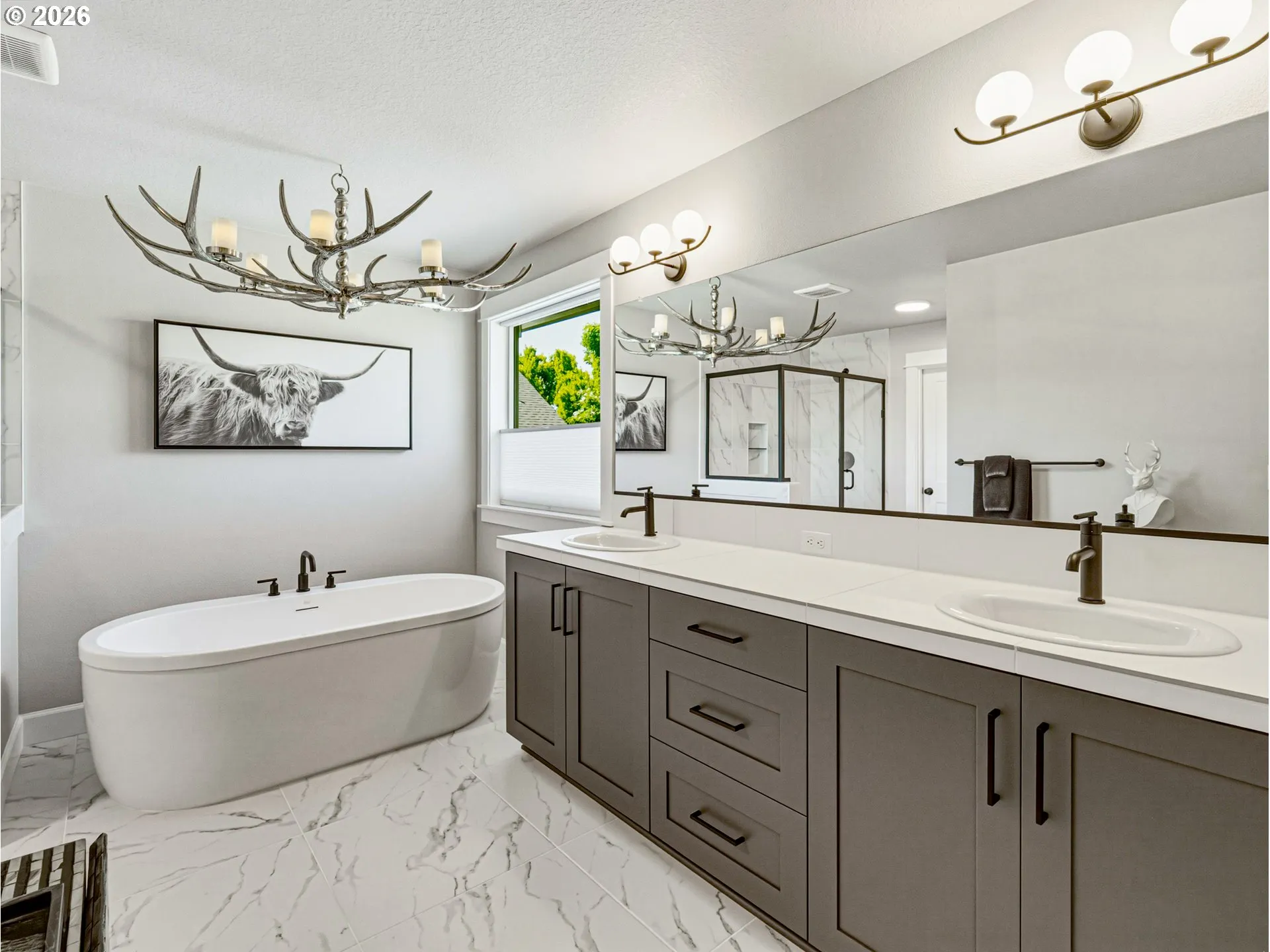 Primary Bedroom-Attached Bathroom