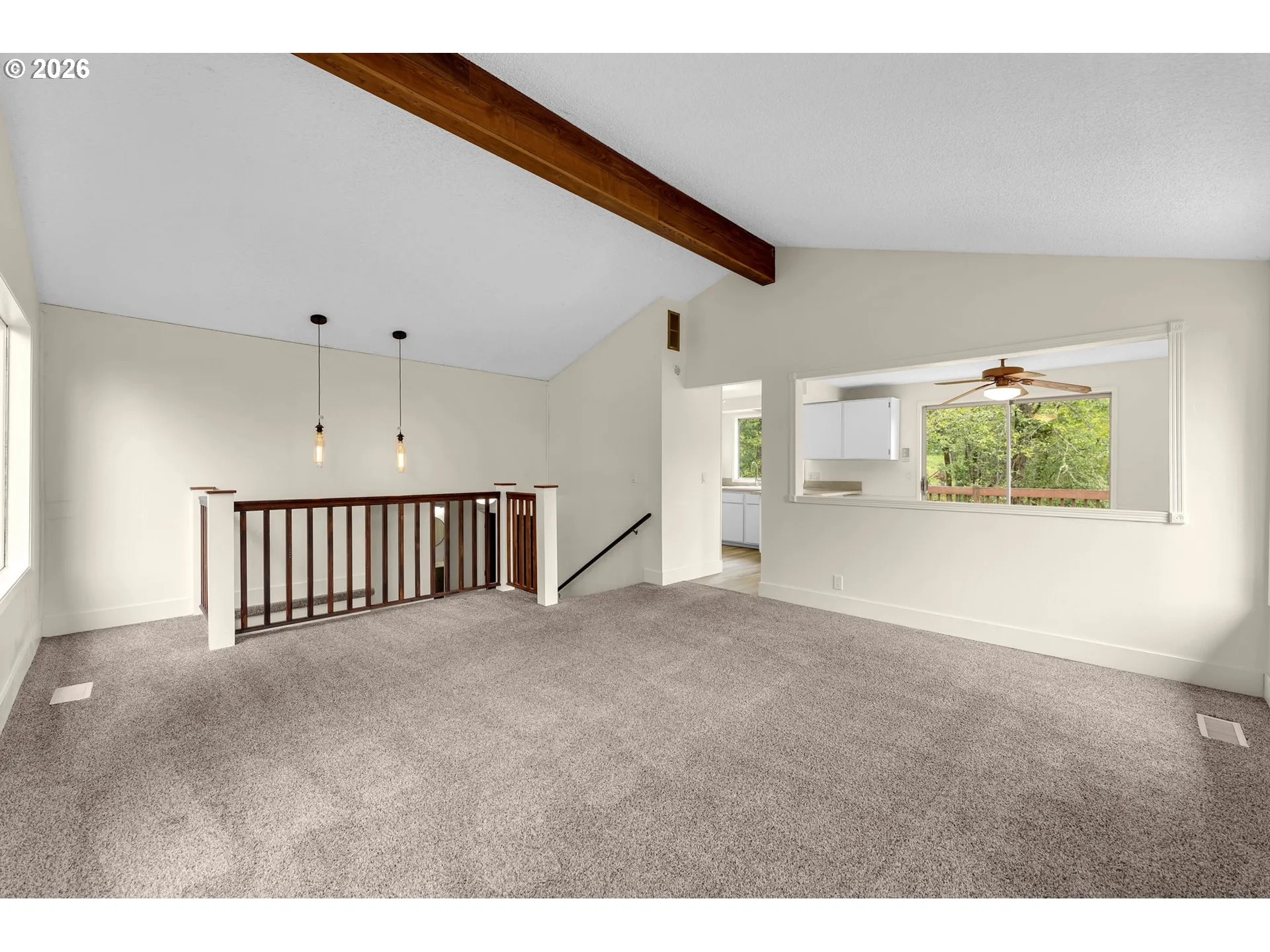 Living Room-Vaulted Ceilings