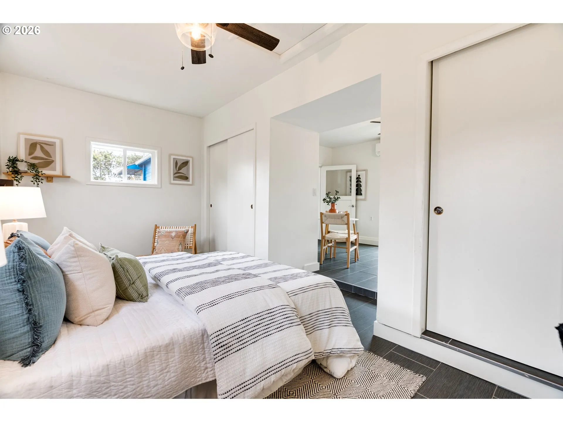 Bedroom, Primary-Ceiling Fan