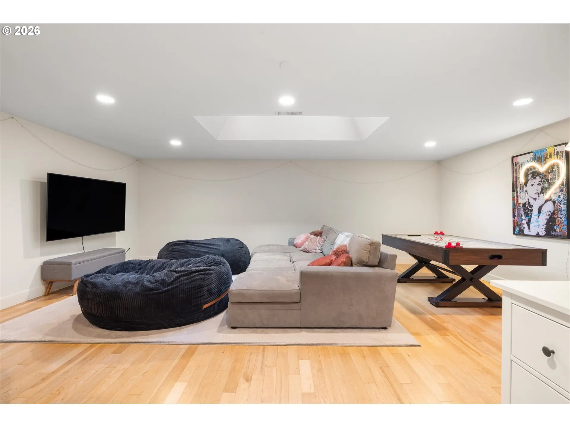 Family Room-Skylight