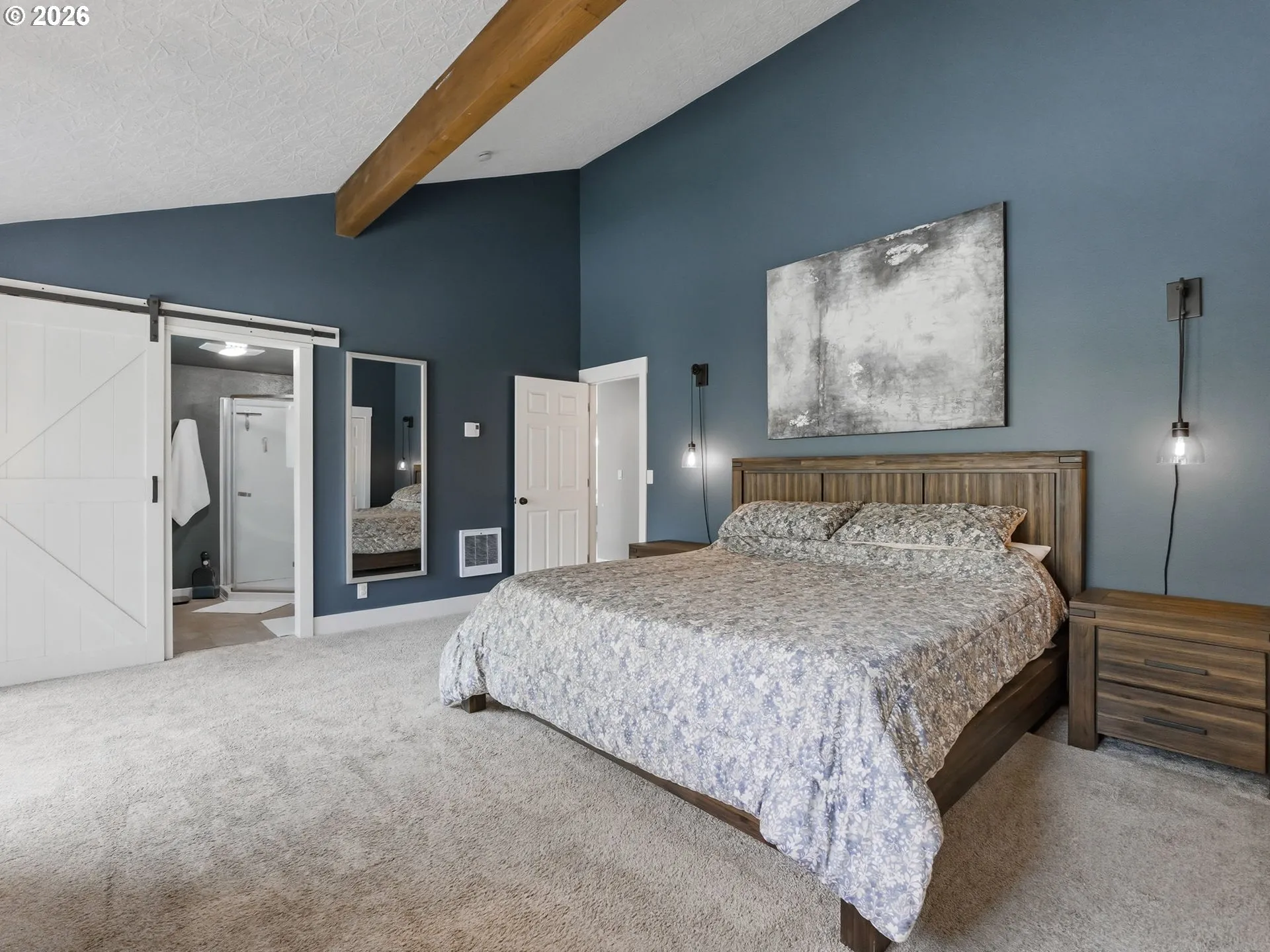 Primary Bedroom-Vaulted Ceilings