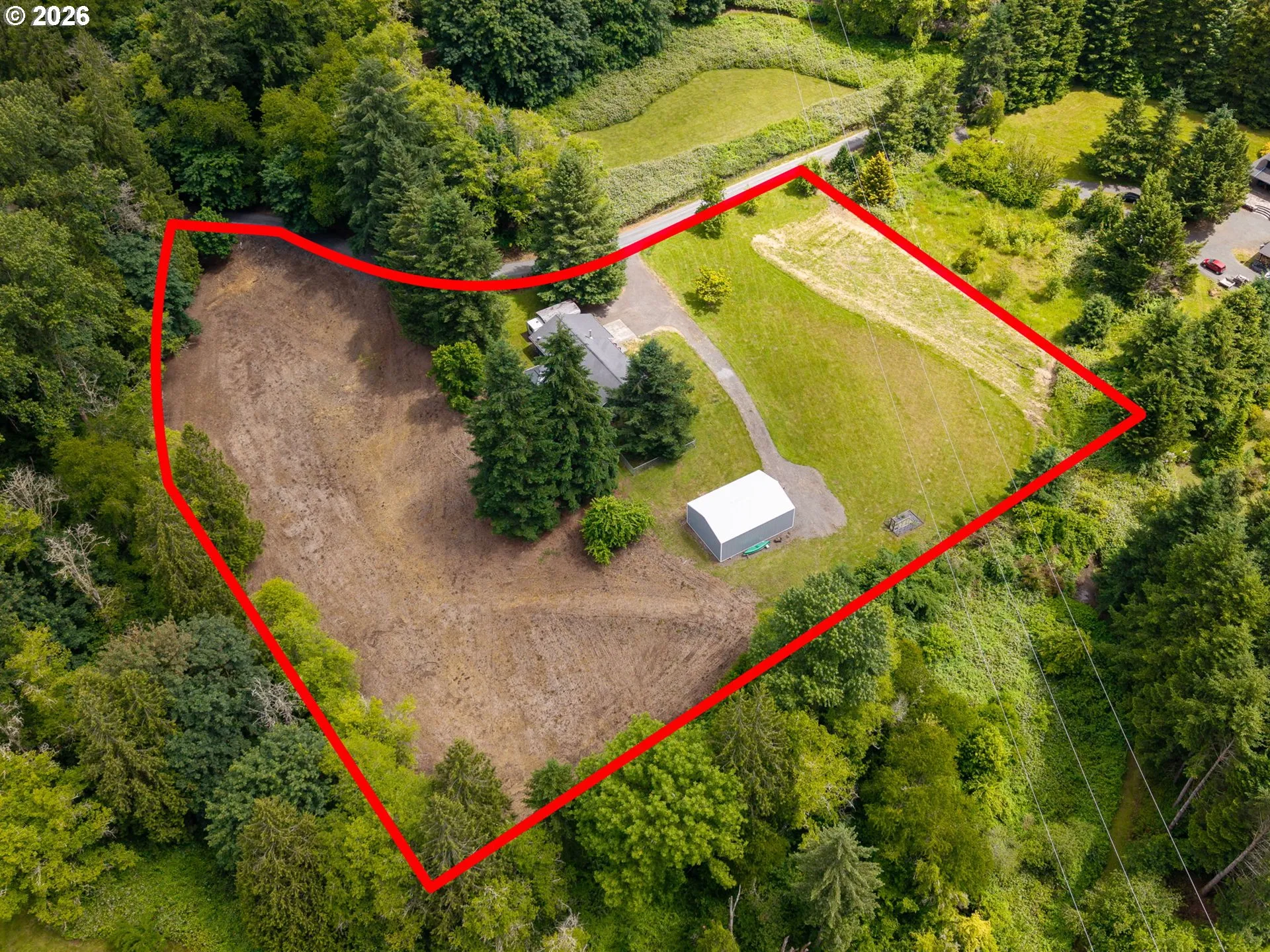 Approximate Property Lines-Aerial