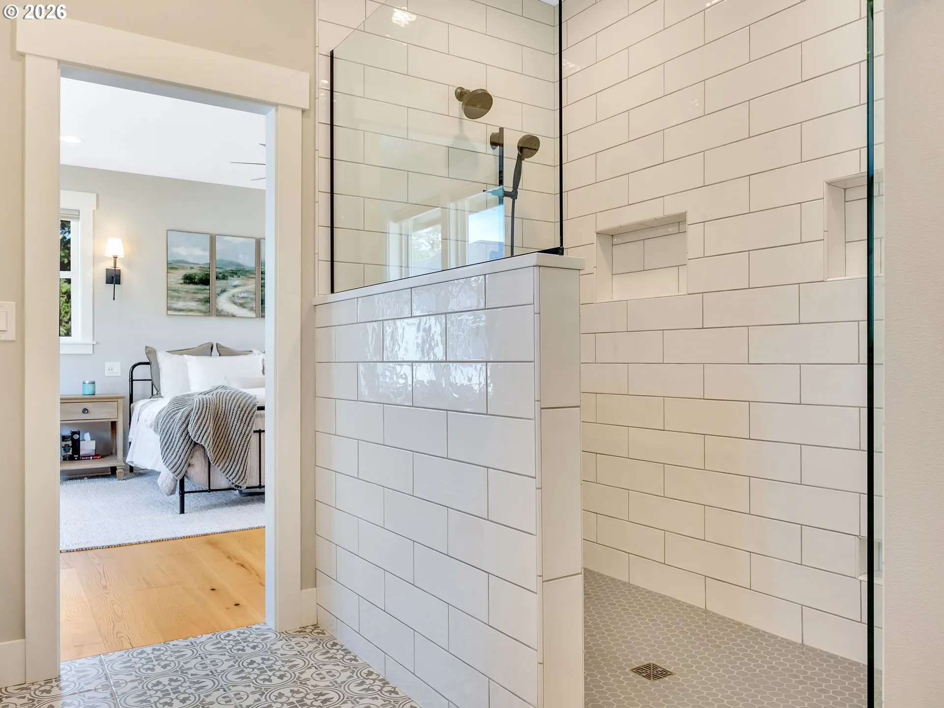 Bathroom, Attached-Walk in Shower