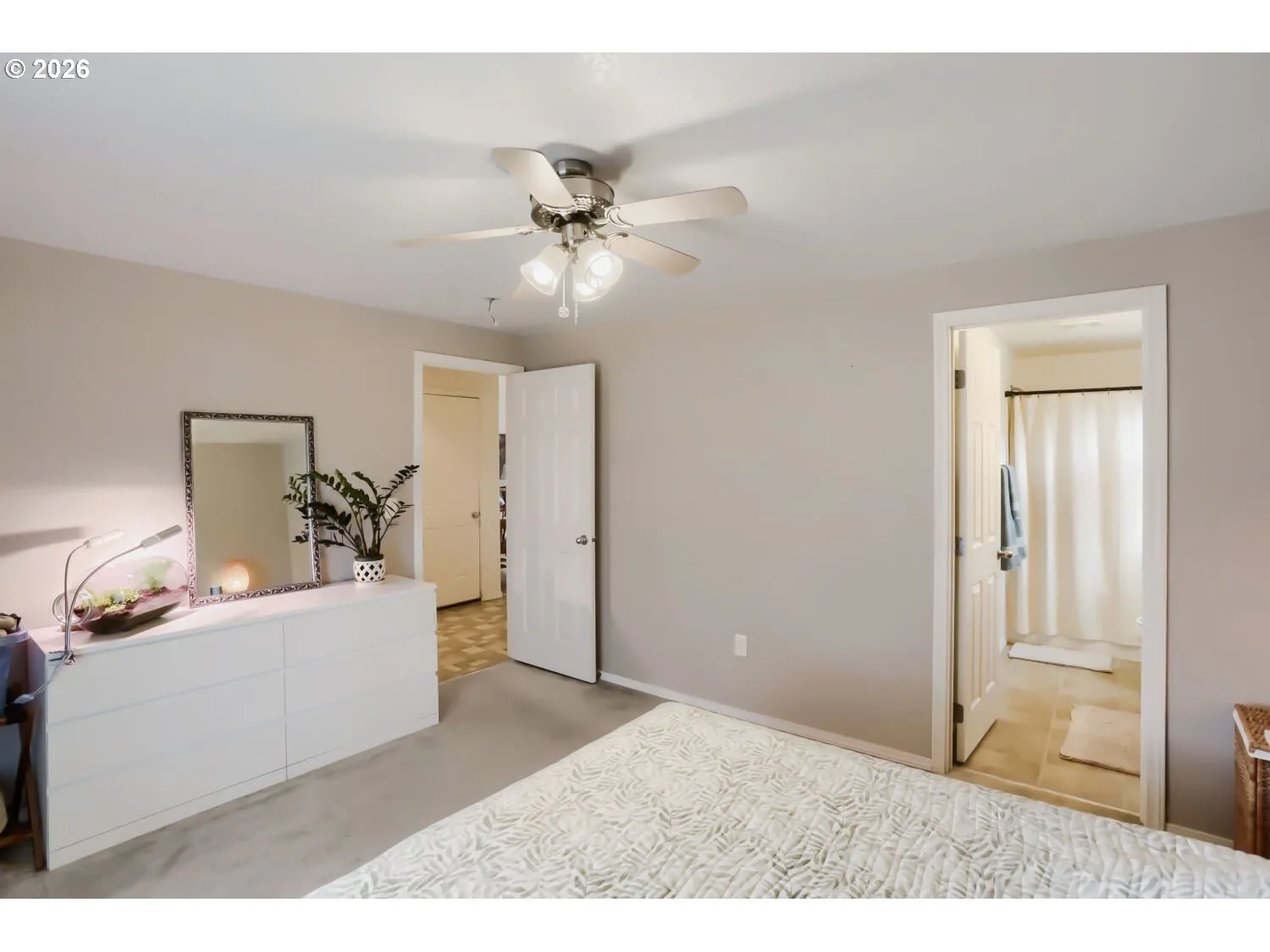 Primary Bedroom-Attached Bathroom
