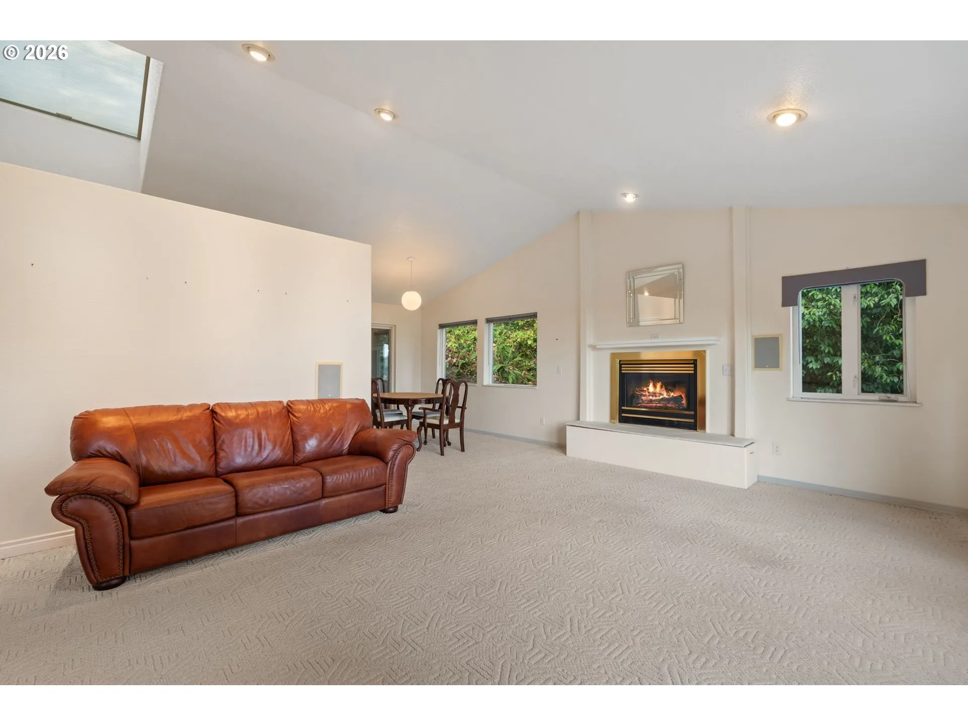 Living Room-Fireplace