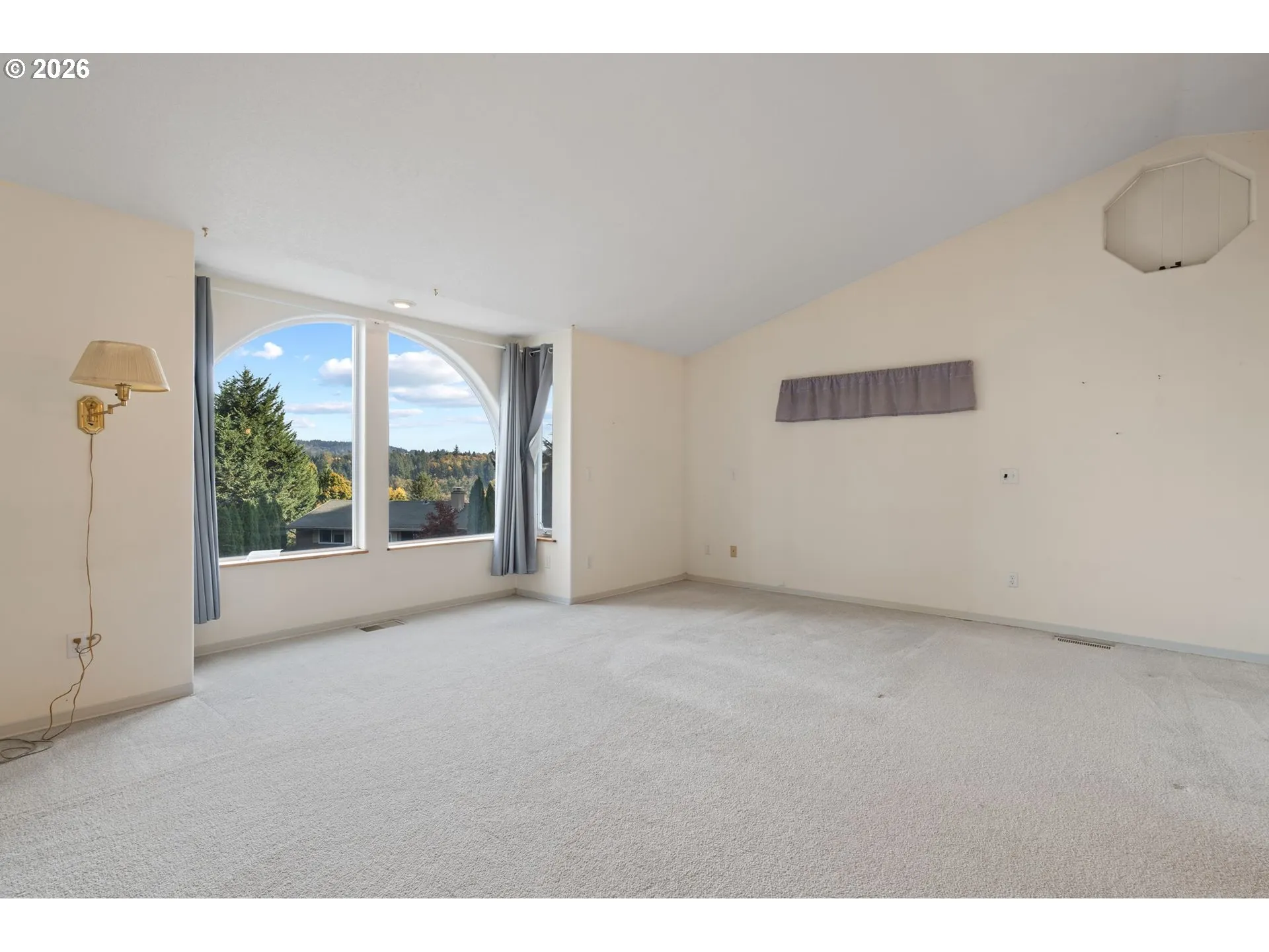Owner's Suite Bedroom-Vaulted Ceilings