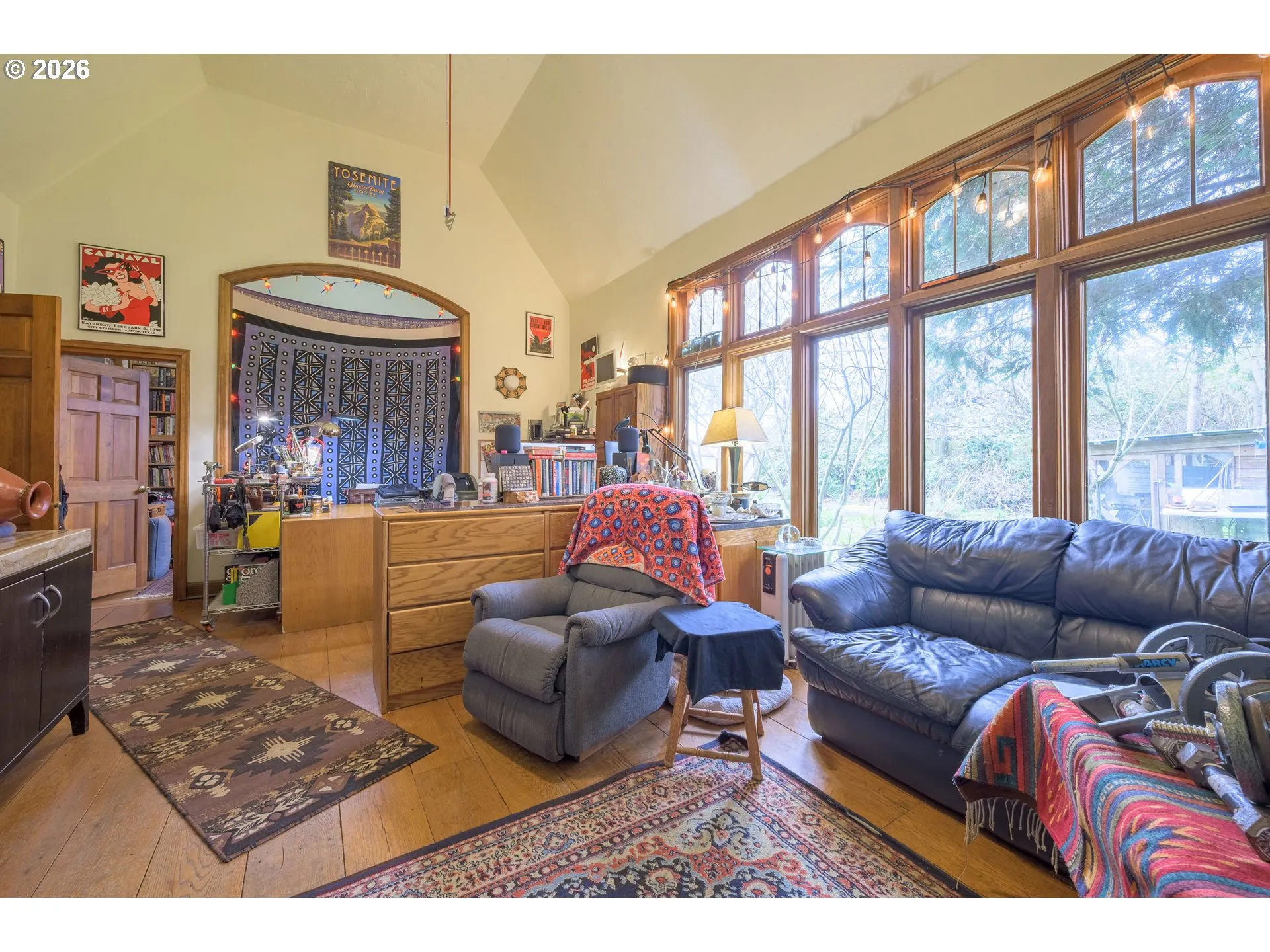 Living Room-Vaulted Ceilings