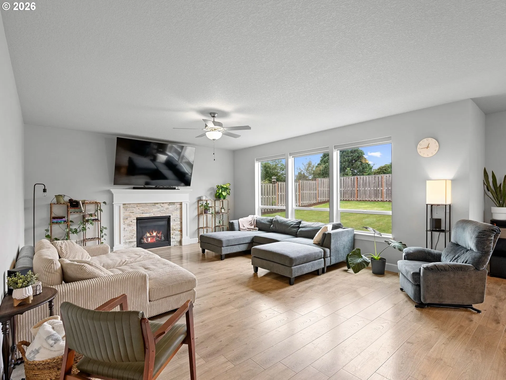 Great Room-Ceiling Fan