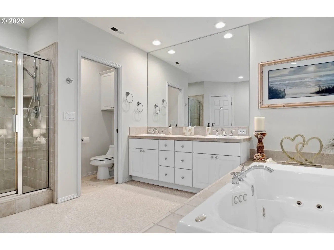 Primary Bedroom-Attached Bathroom