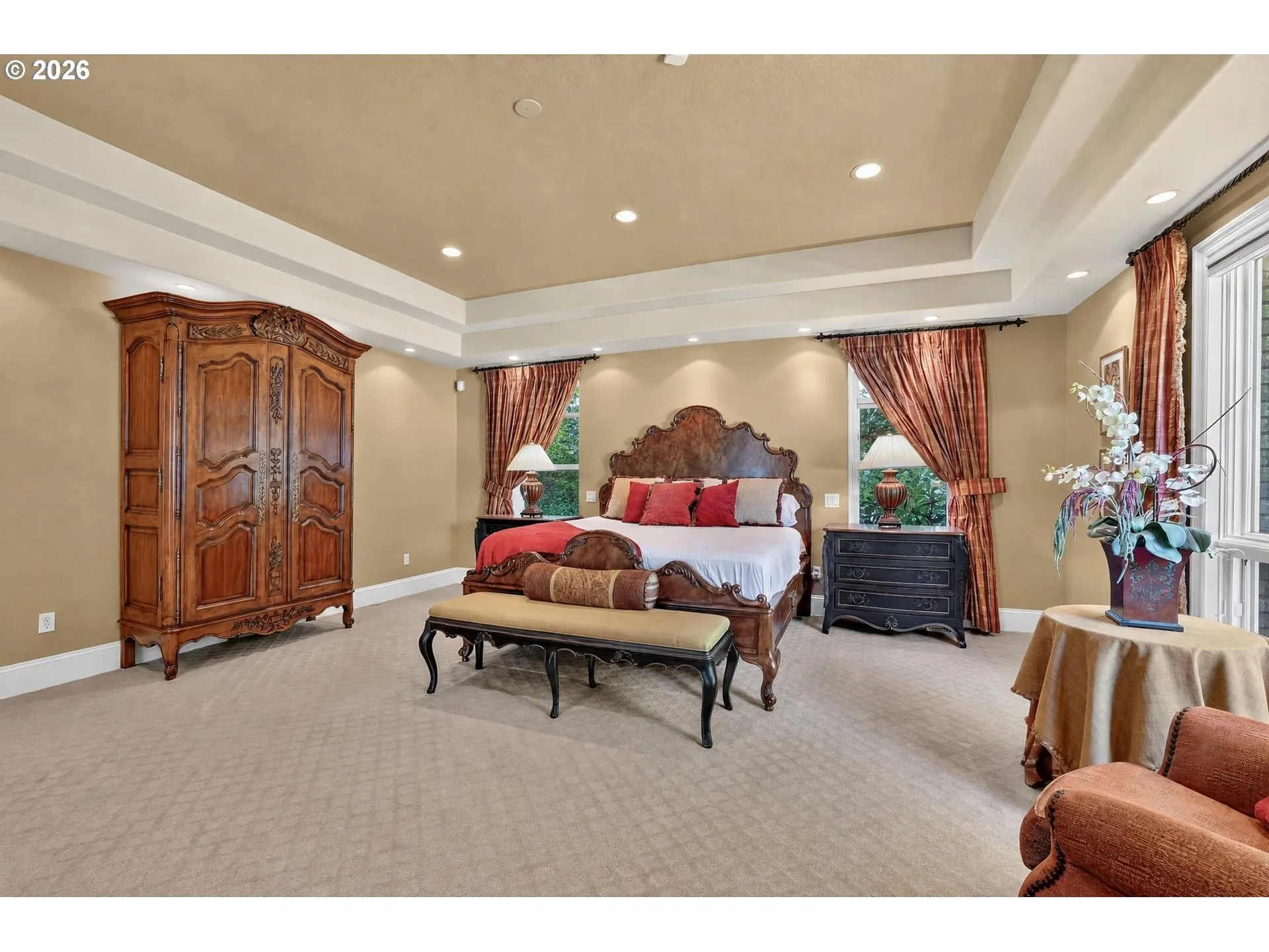 Bedroom, Owner's Suite