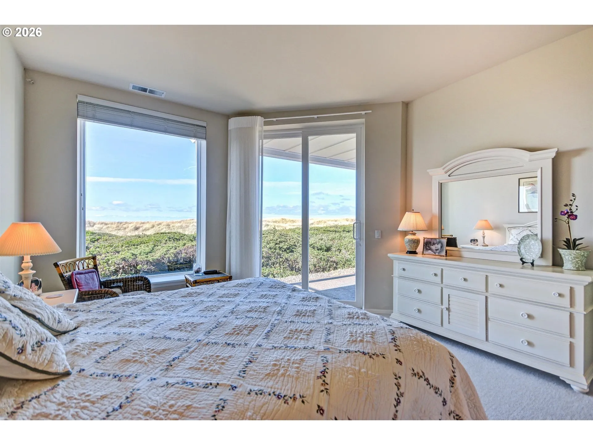 Bedroom, Owner's Suite-View From
