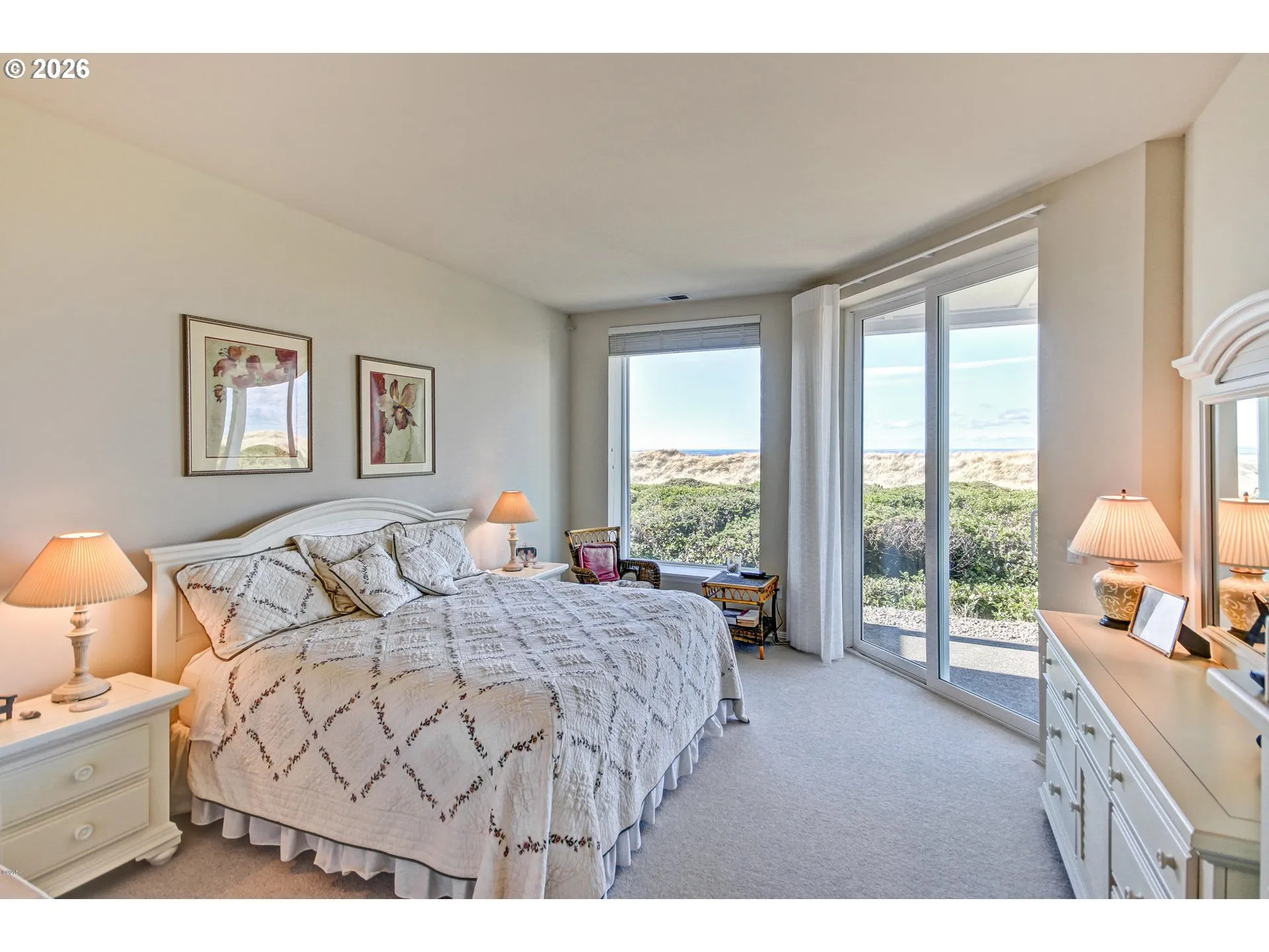 Bedroom, Owner's Suite-View From