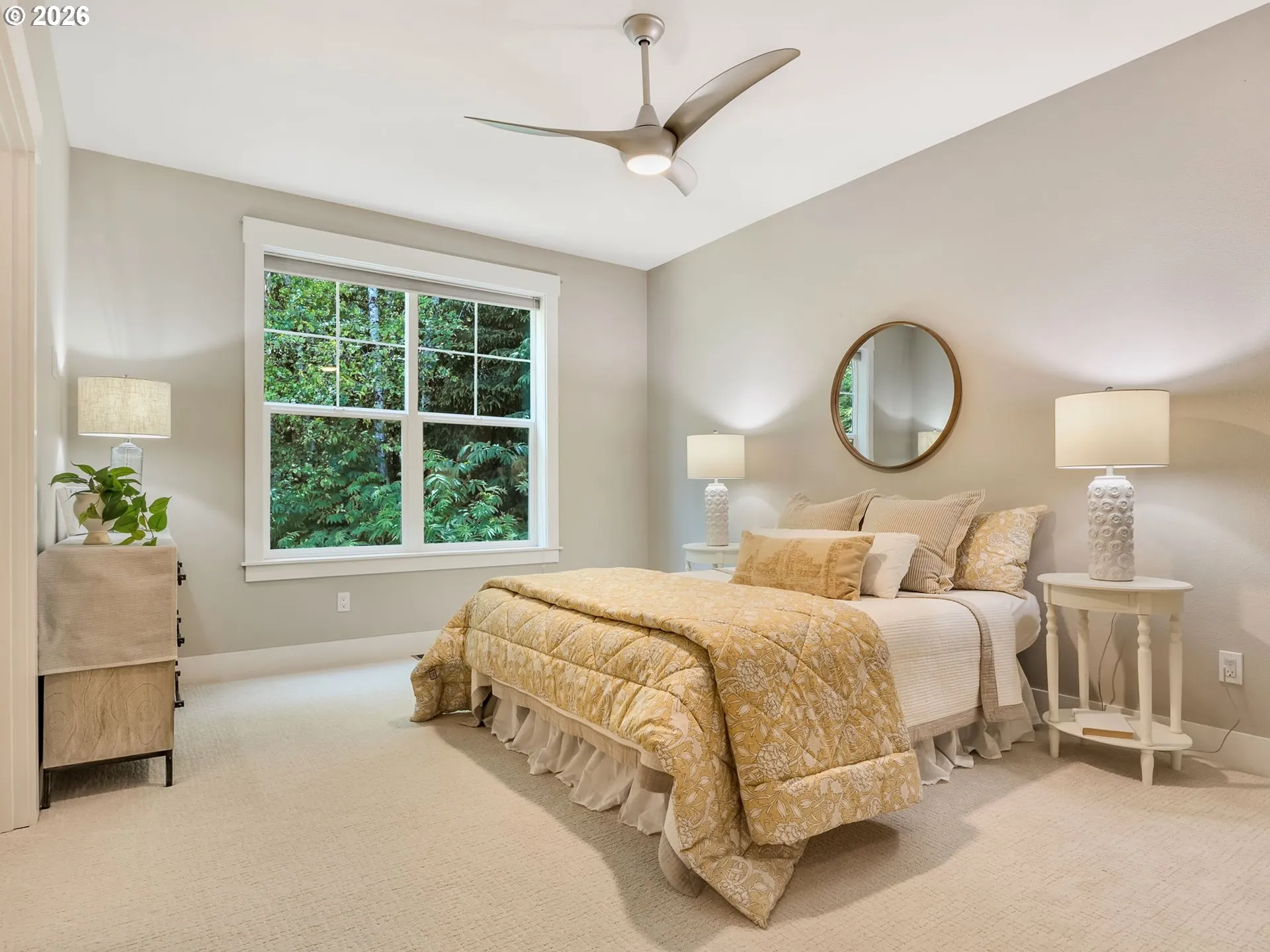Bedroom, Primary-Ceiling Fan