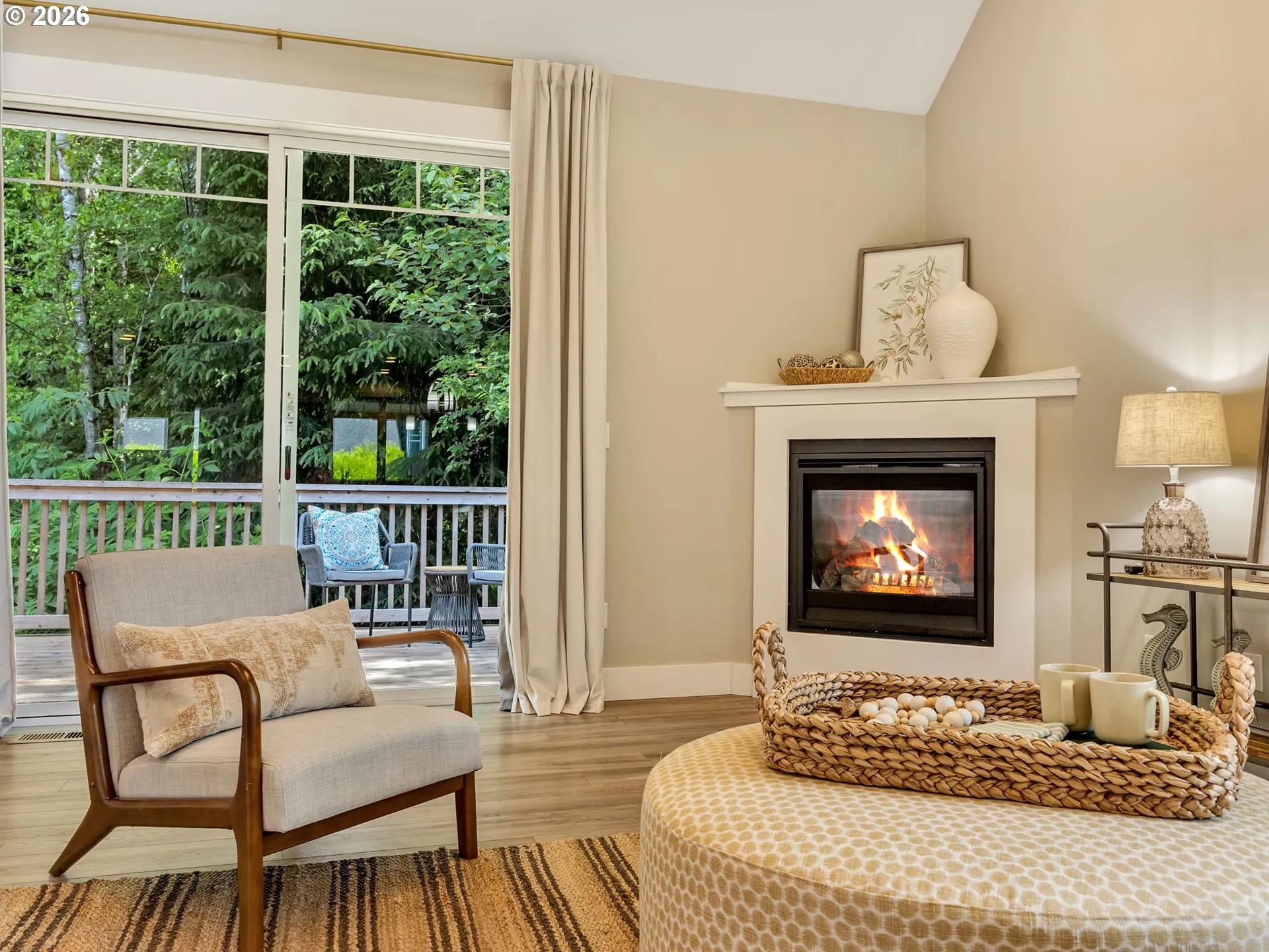 Living Room-Fireplace