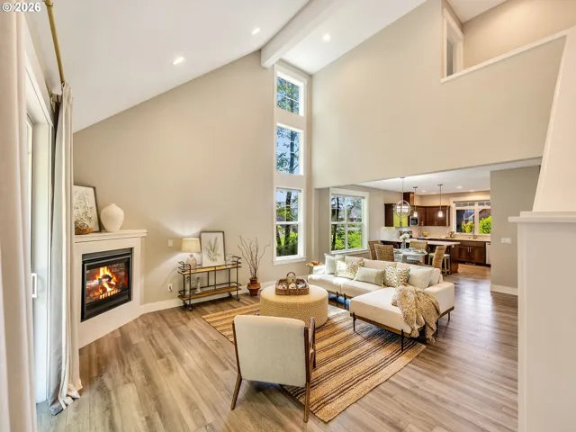 Living Room-Vaulted Ceilings