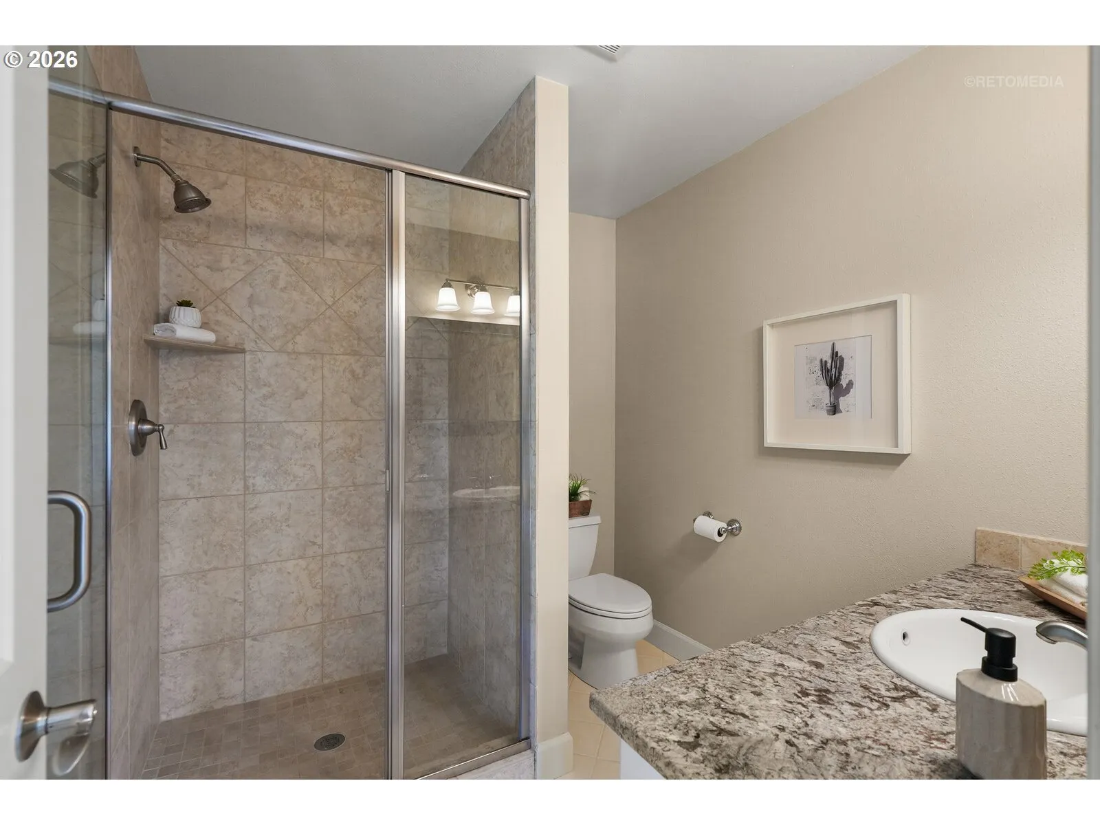 Primary Bedroom-Attached Bathroom