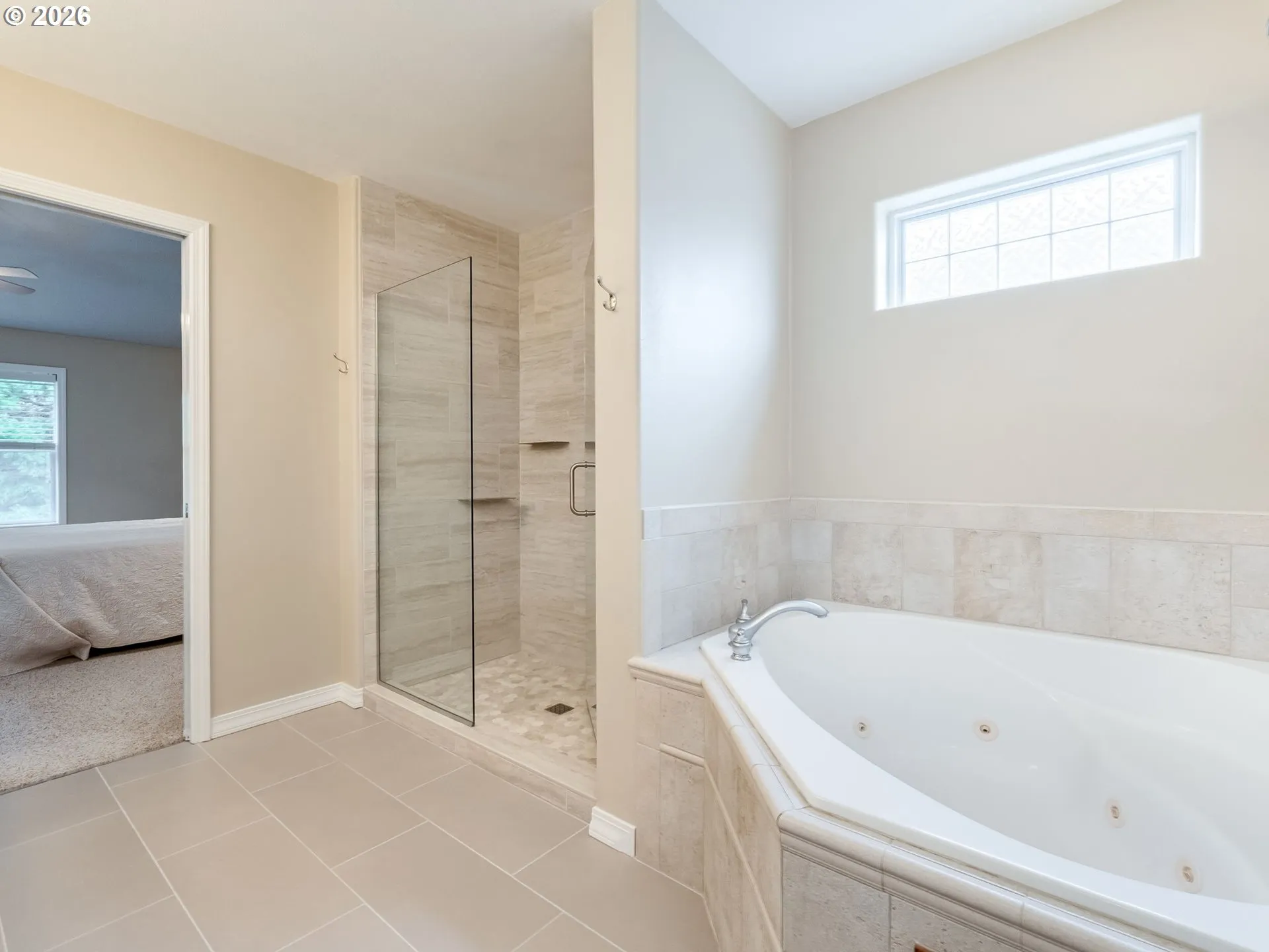 Bathroom, Attached-Walk in Shower