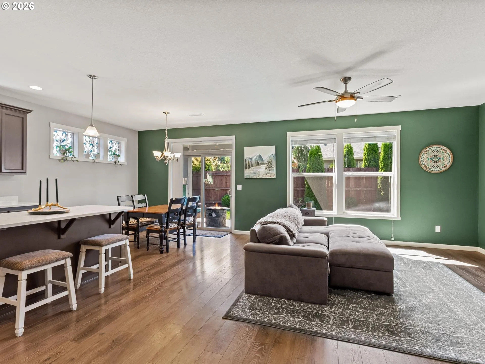 Family Room-Ceiling Fan