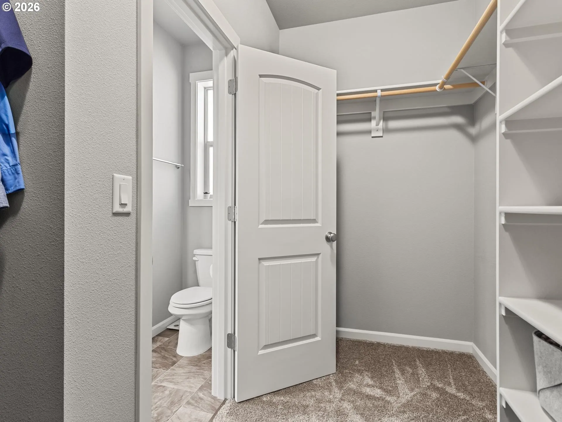 Attached Bathroom #1-Walk-In Closet