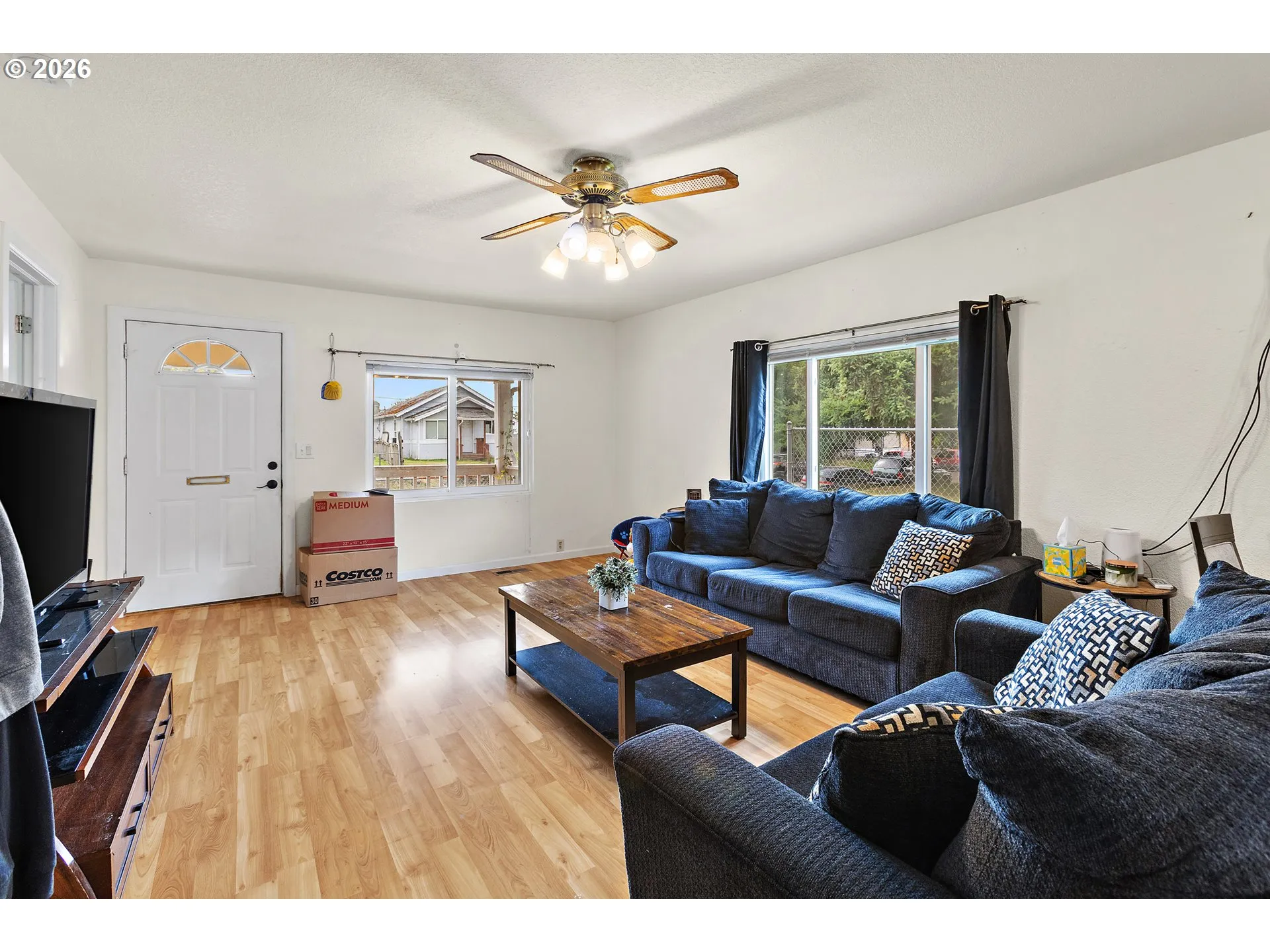 Living Room-Ceiling Fan