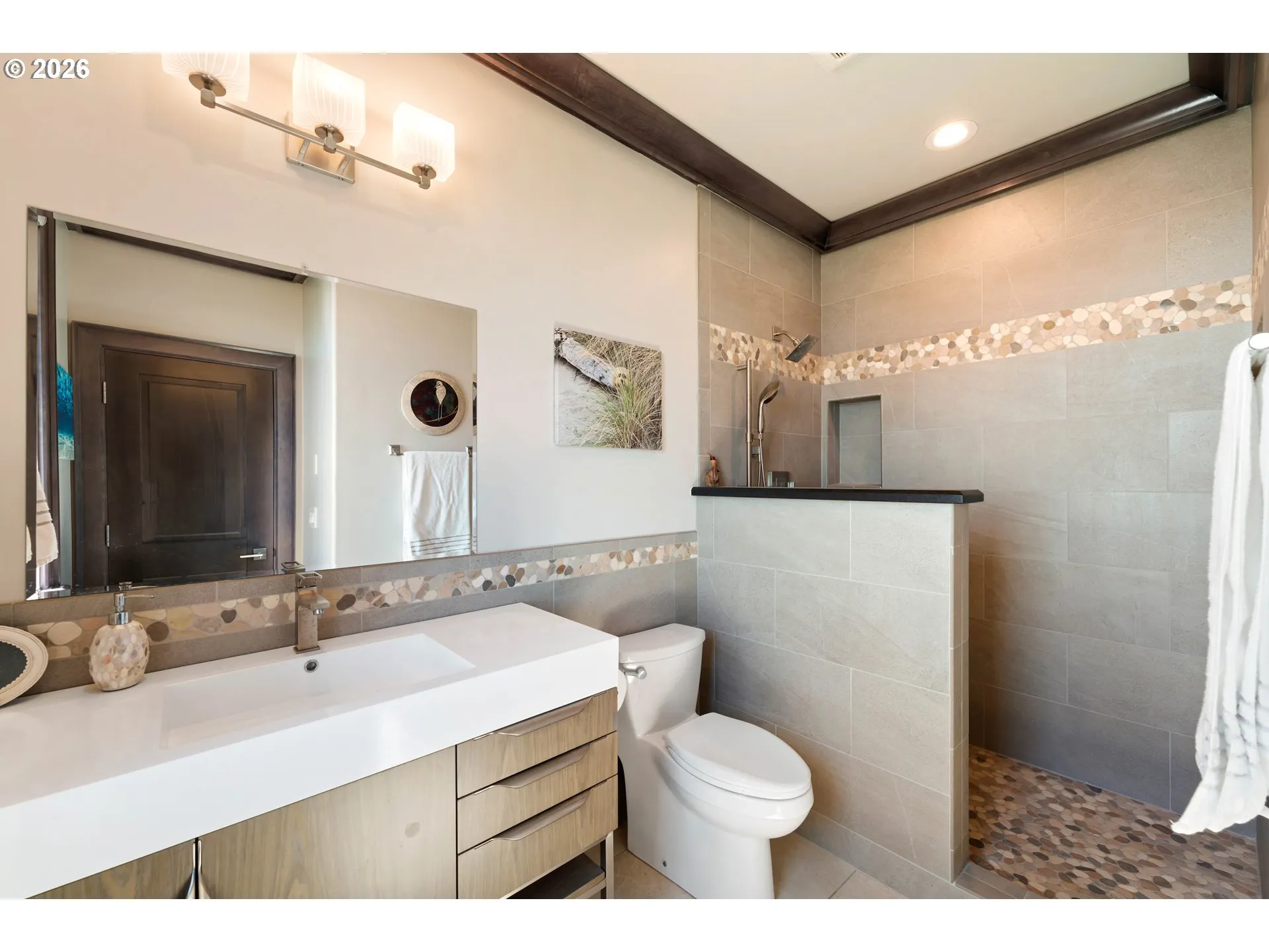 Bathroom, Attached-Walk in Shower