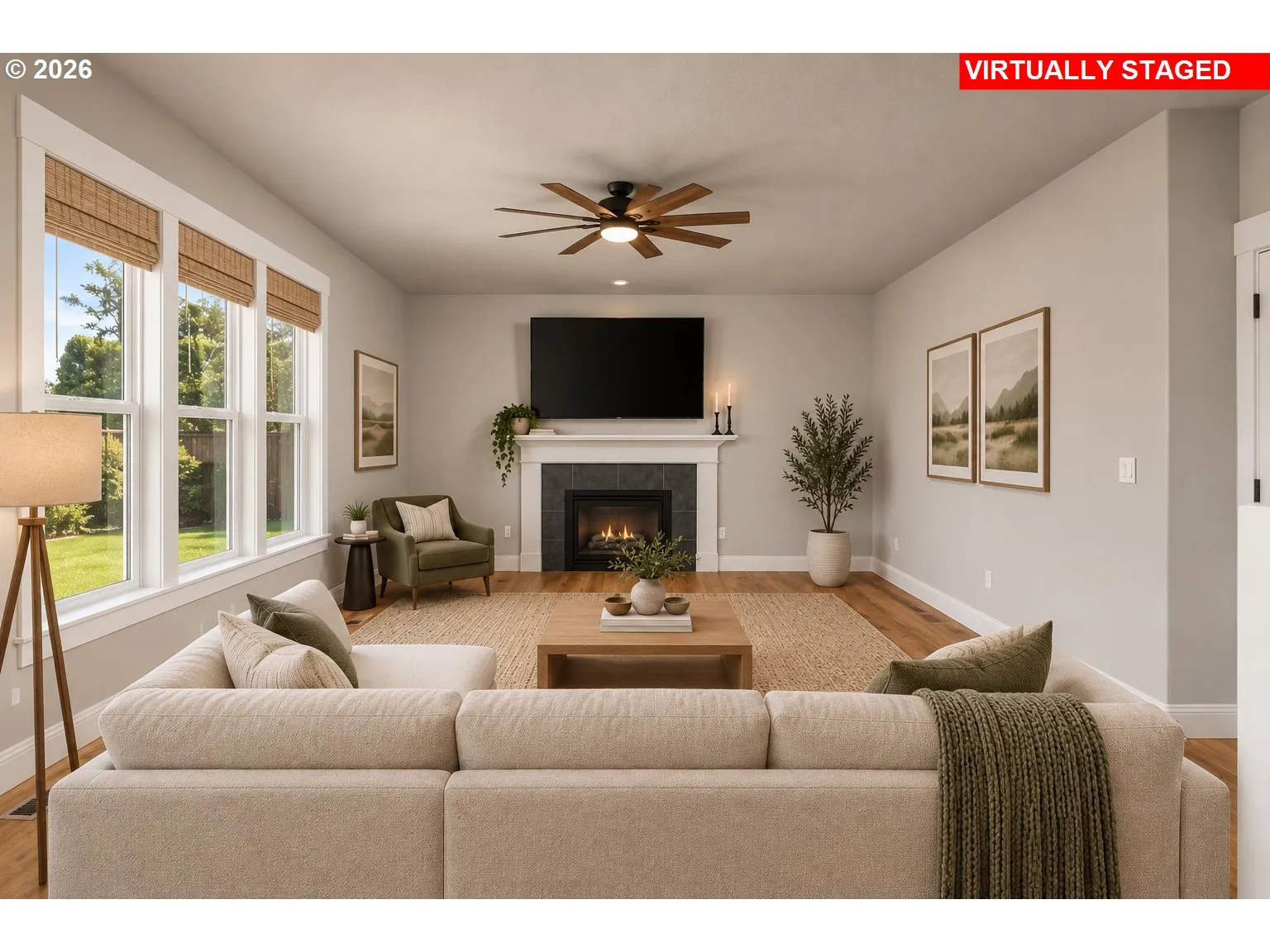 Family Room-Ceiling Fan