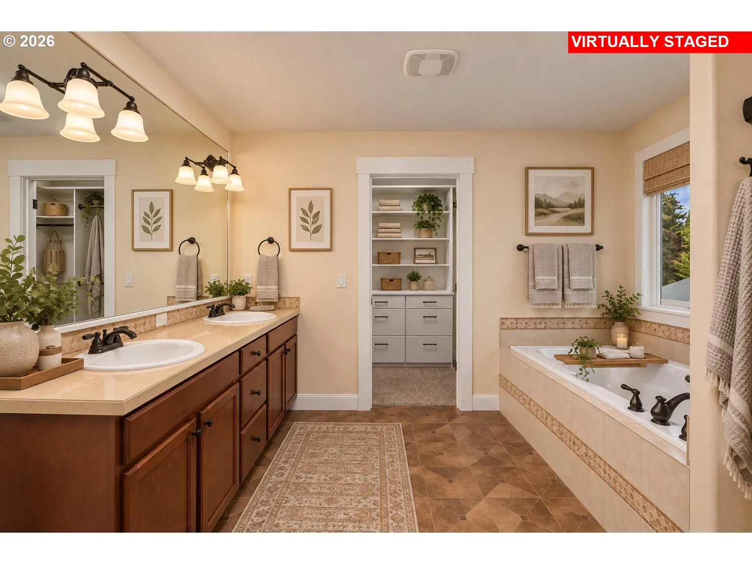 Owner's Suite Bathroom-Double Sinks