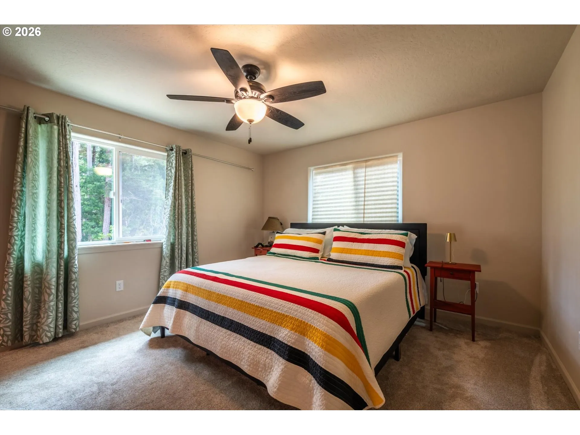 Bedroom, Primary-Ceiling Fan