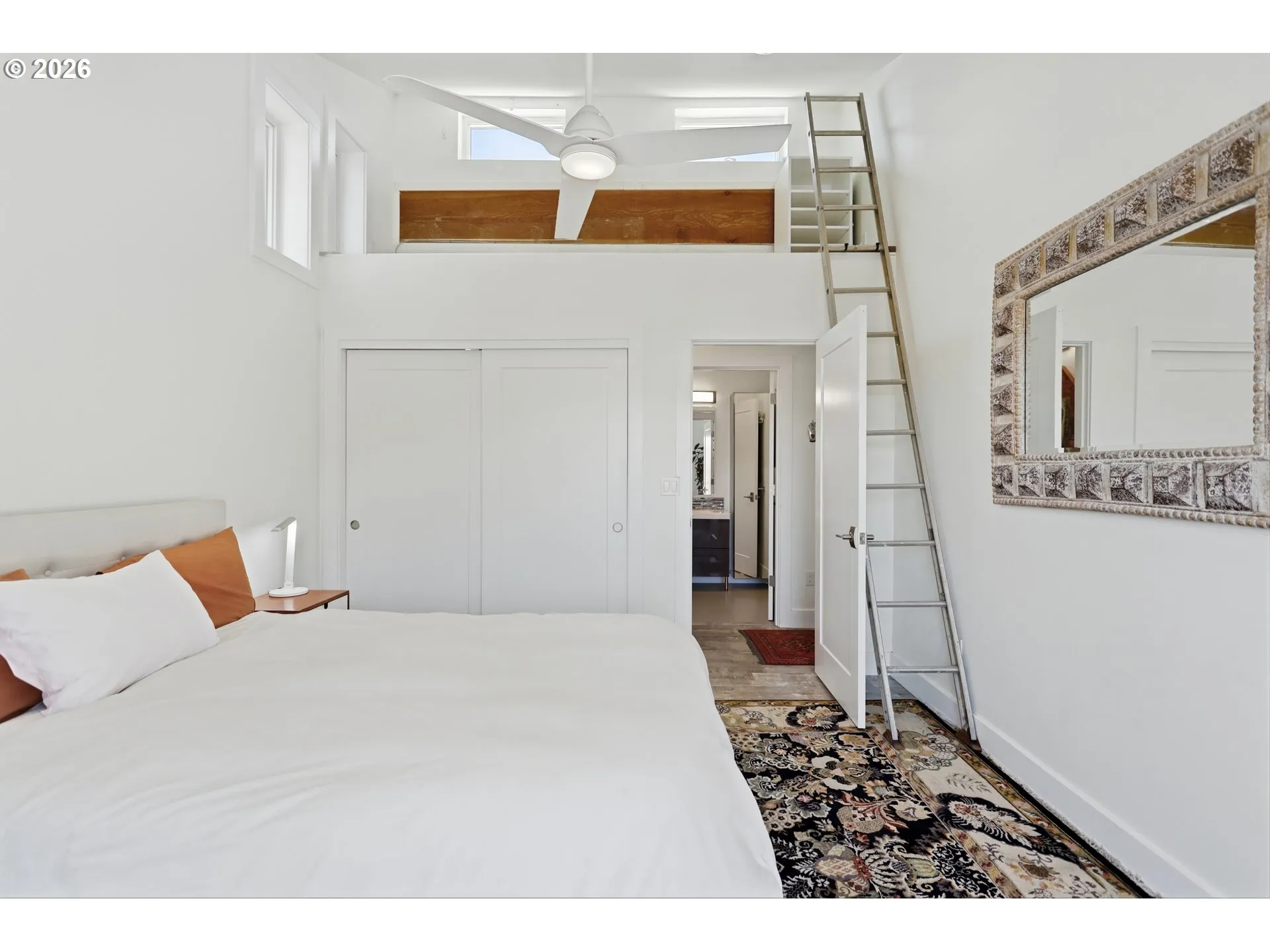 Bedroom, Primary-Vaulted Ceilings