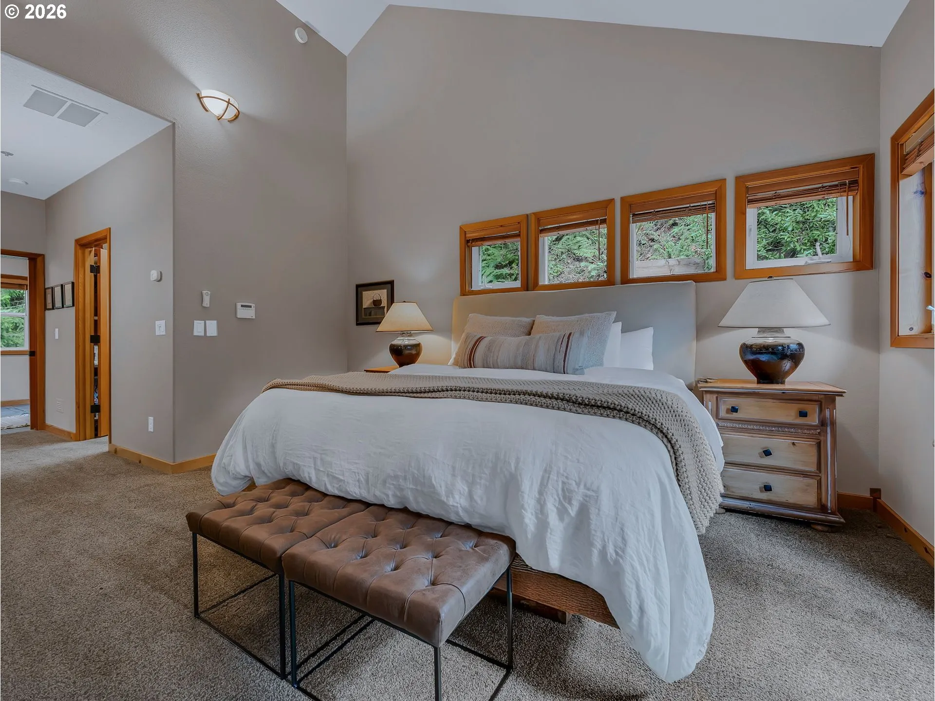 Primary Bedroom-Vaulted Ceilings