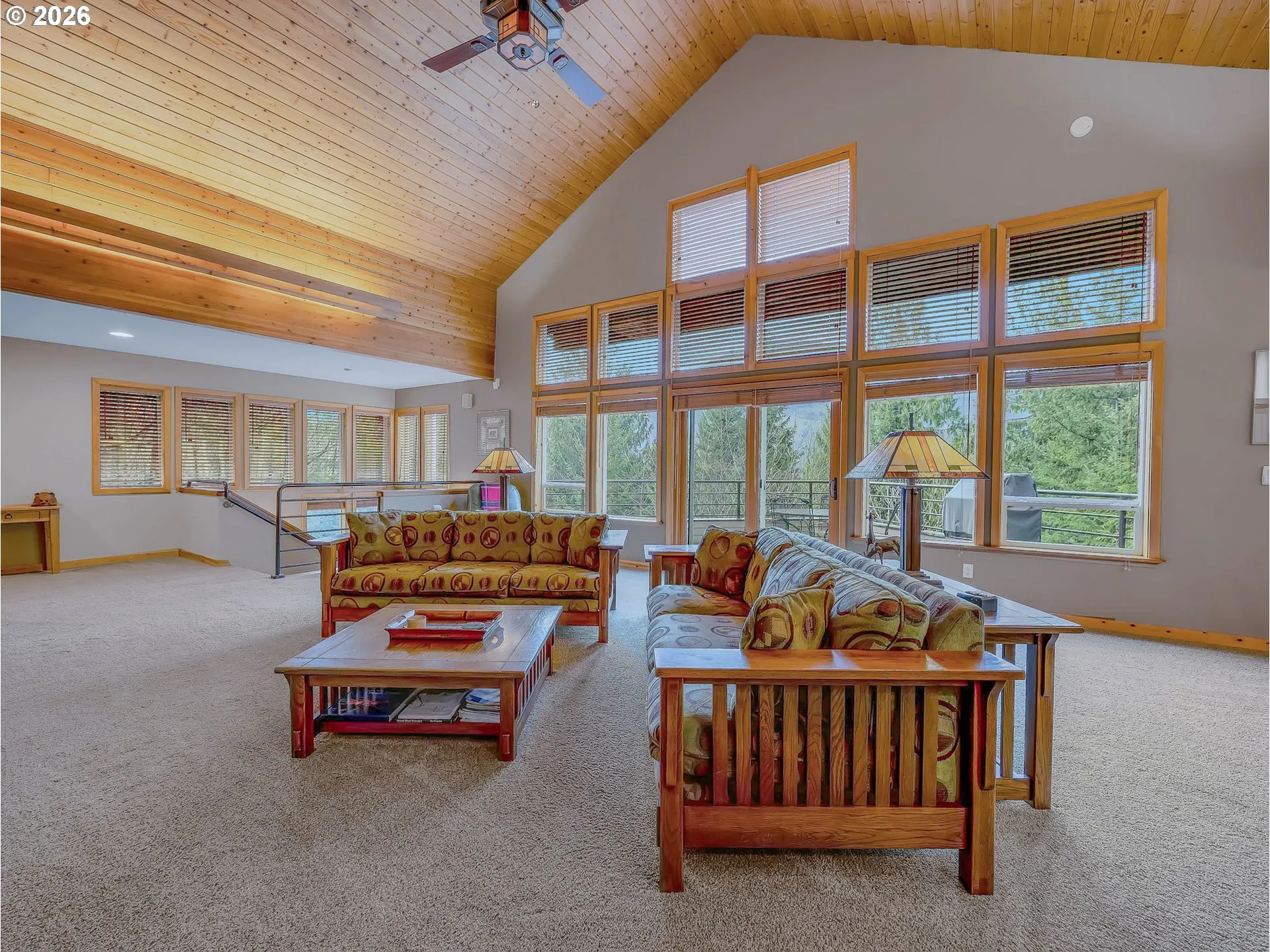 Living Room-Vaulted Ceilings