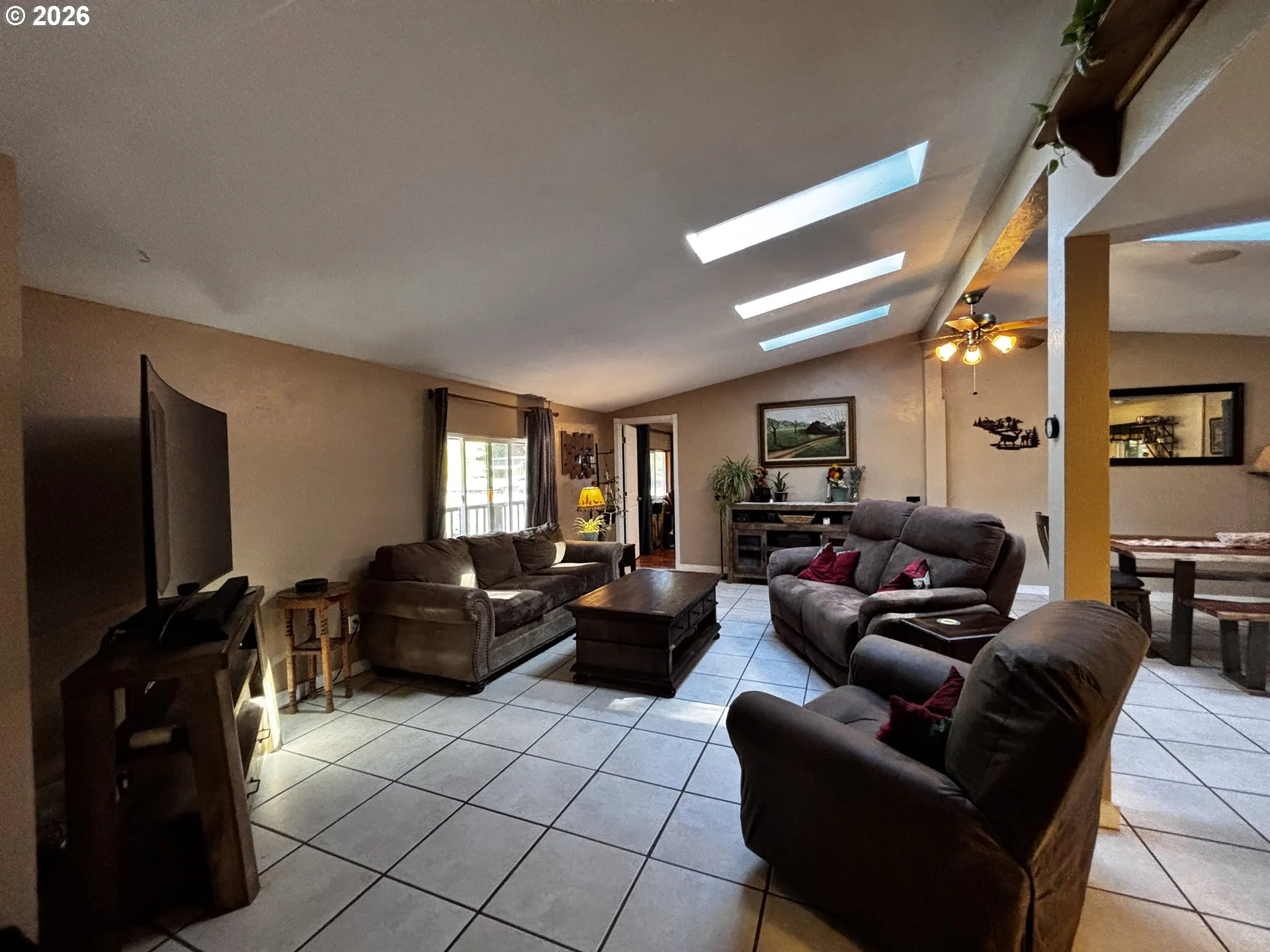 Living Room-Skylight