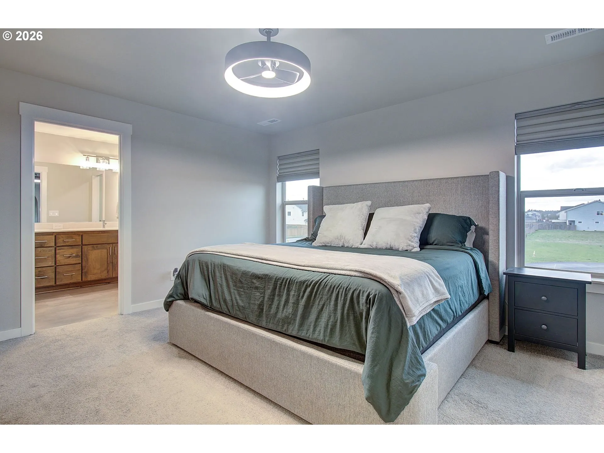 Bedroom, Primary-Ceiling Fan