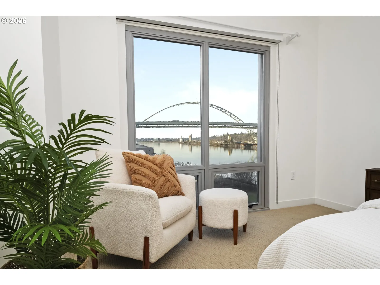 Bedroom, Owner's Suite-View From