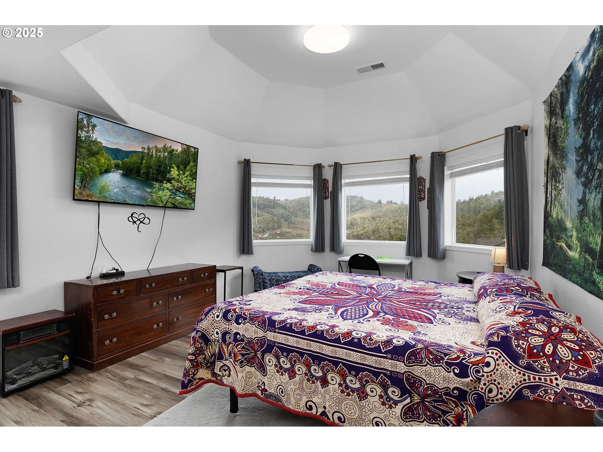 Primary Bedroom-Coffered Ceilings