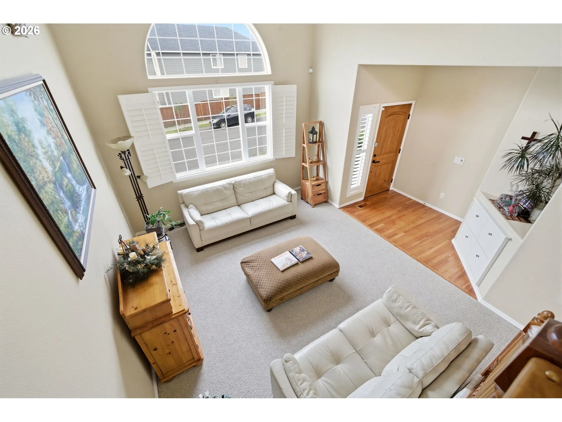 Living Room-View From